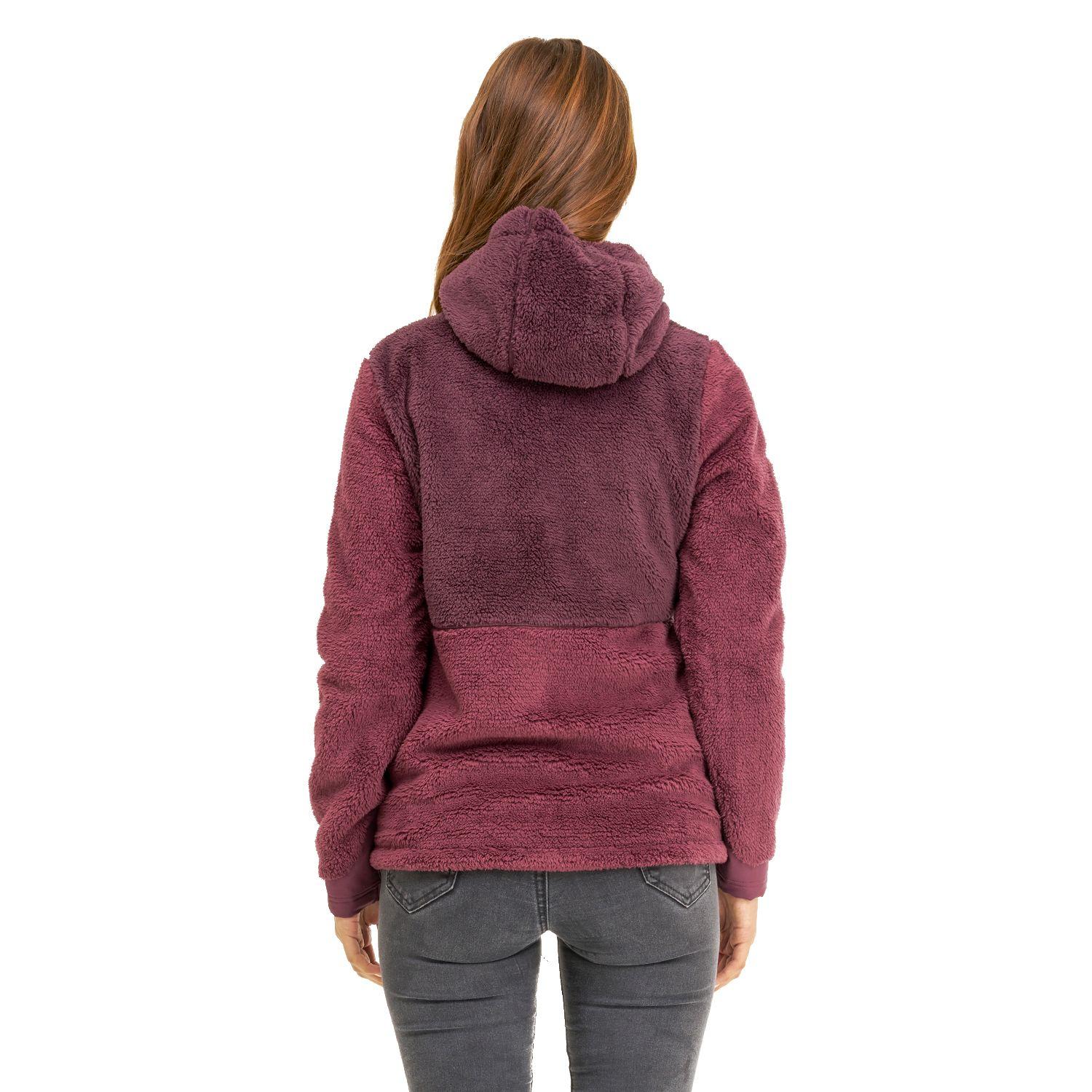Chaqueta Mujer Bear Shaggy-Pro Hoody Jacket Burdeo Lippi I20-3