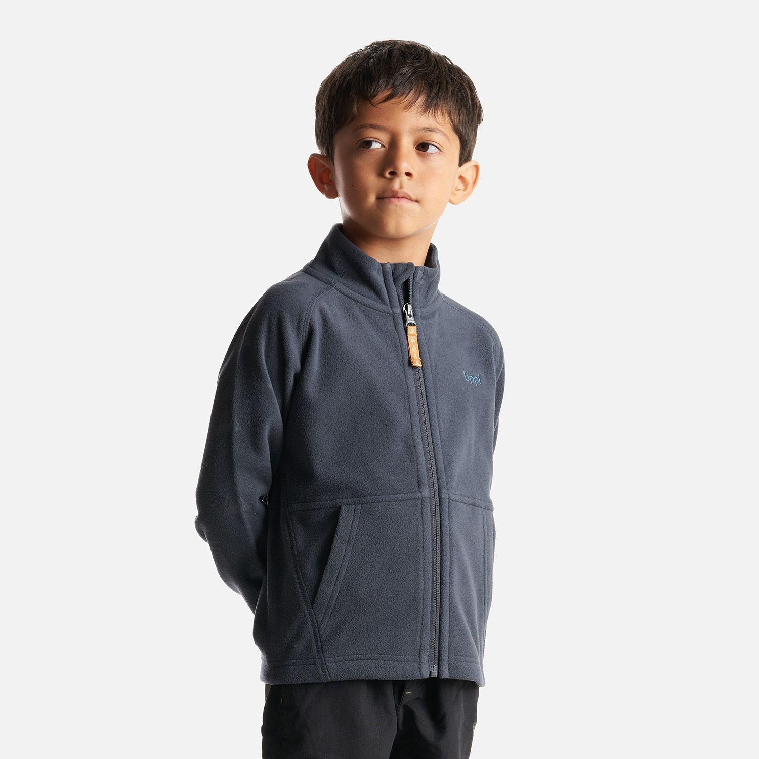 Chaqueta Niño Cold Day Therm-Pro Full Zip Jacket Azul Marino Lippi I23-2
