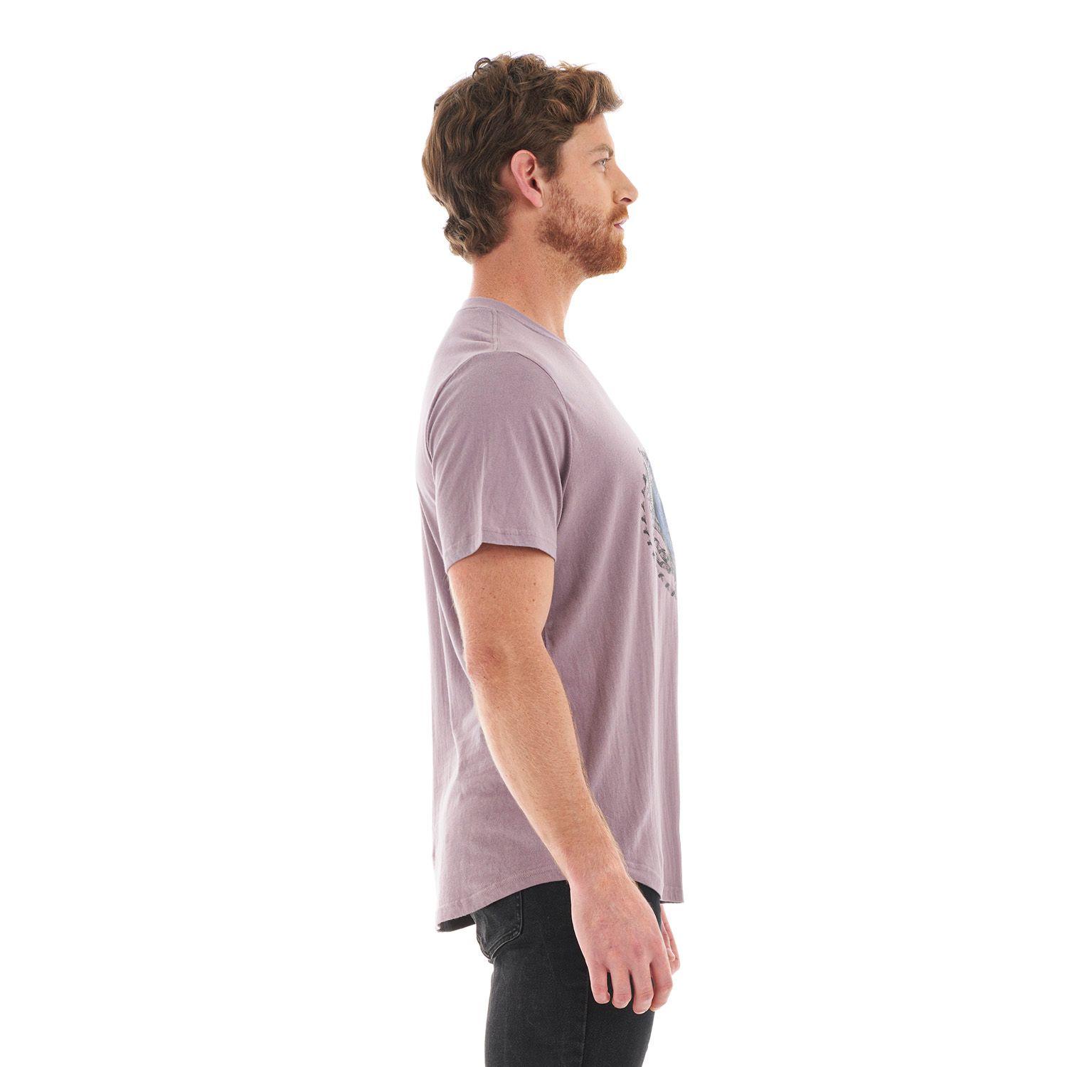 Polera Hombre Gear UV-Stop T-Shirt Lila Lippi-3