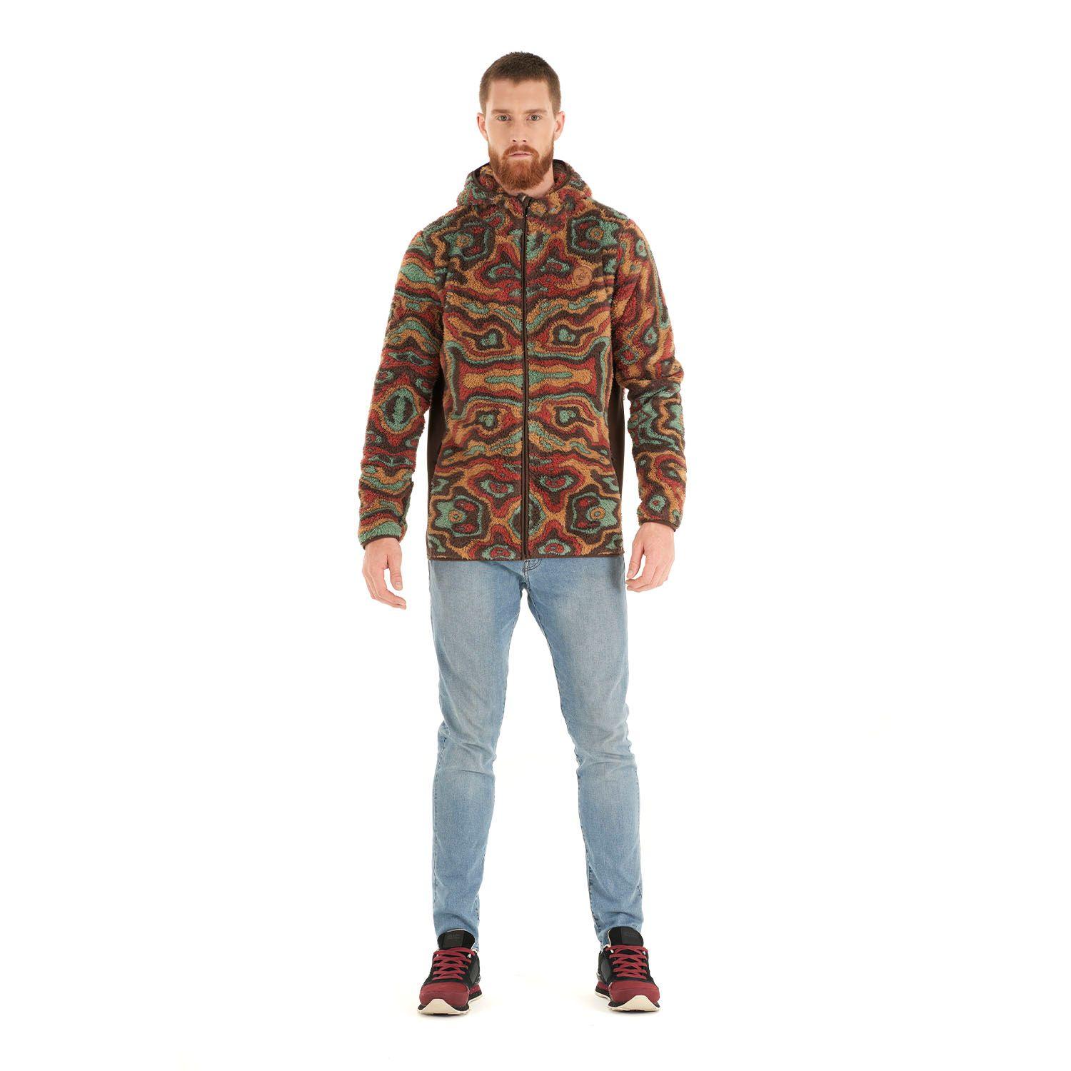 Chaqueta Hombre Calur-oso Print Naranjo Haka Honu-8