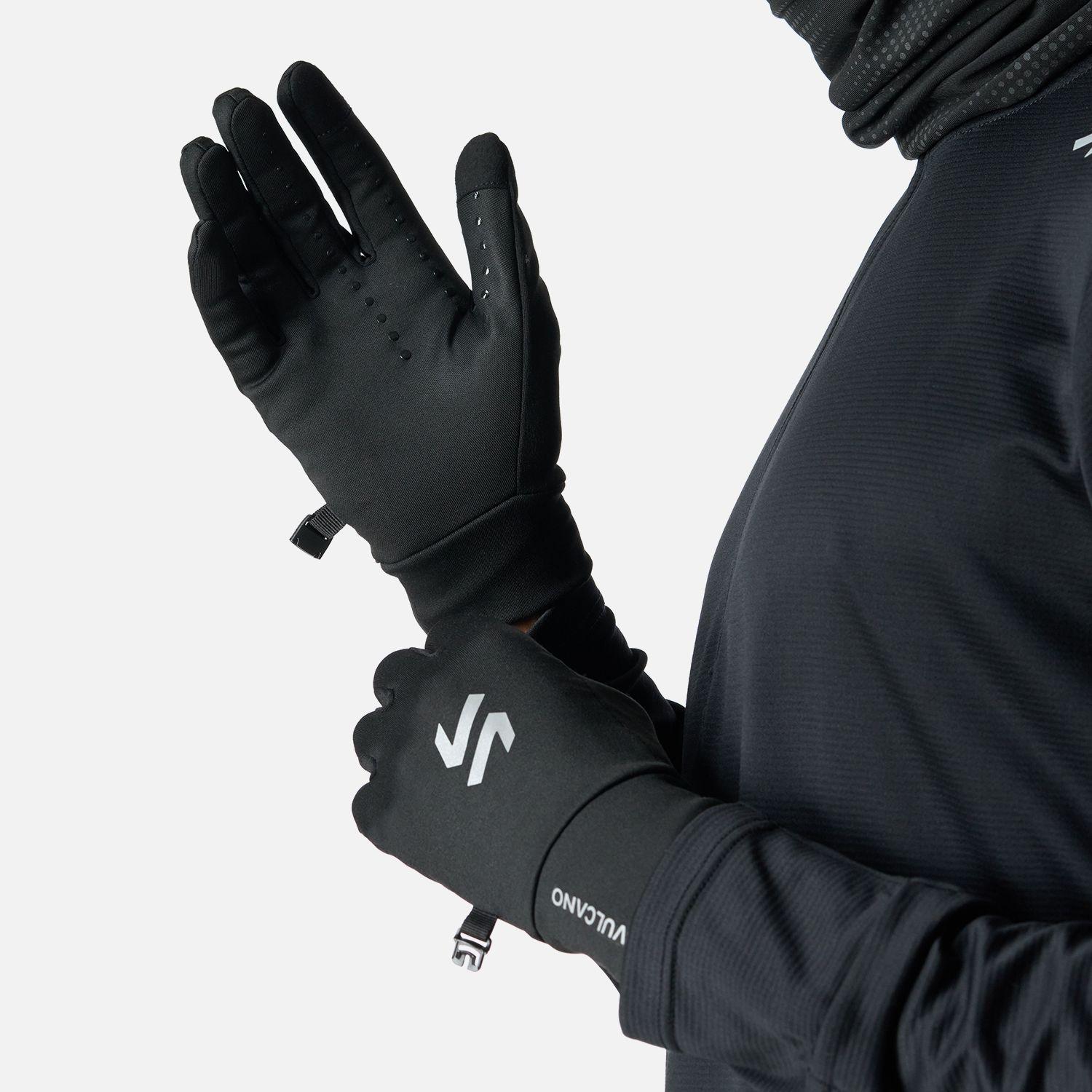 Guantes Speed Therm Gloves Negro Vulcano-2