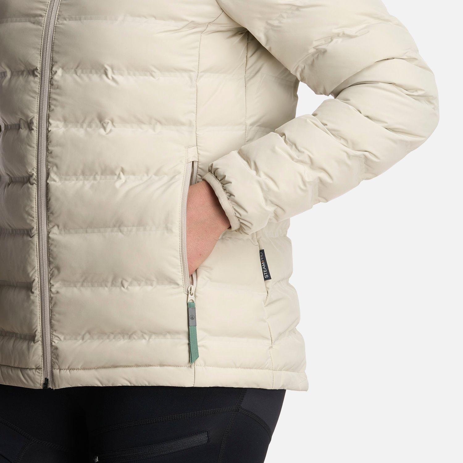 Chaqueta Mujer Snowmas Steam Pro Jacket Beige Lippi-5
