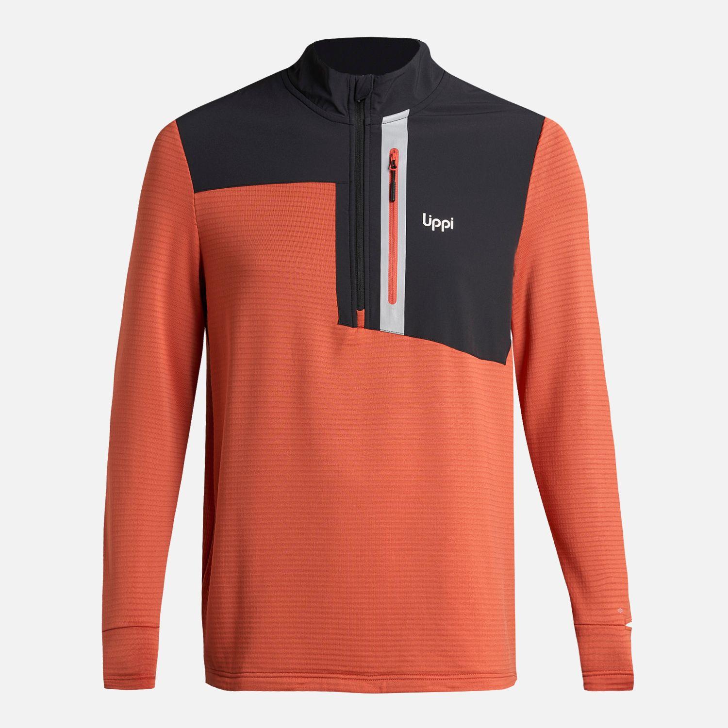 Polerón Hombre Karova Nano-F 14 Zip Café Claro Lippi I25-6