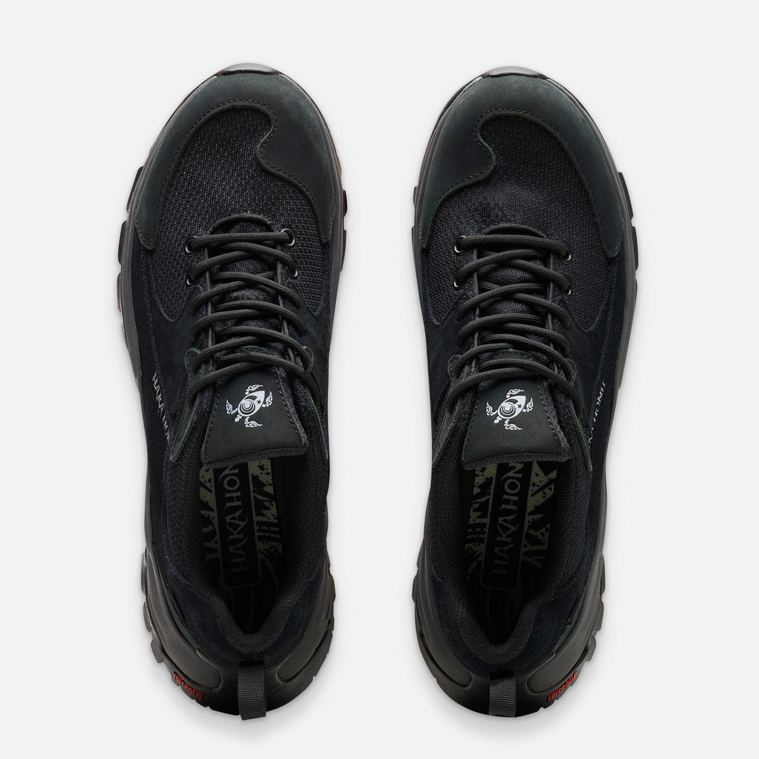 Zapato Hombre Cordillera Baja Negro Haka Honu I25-5
