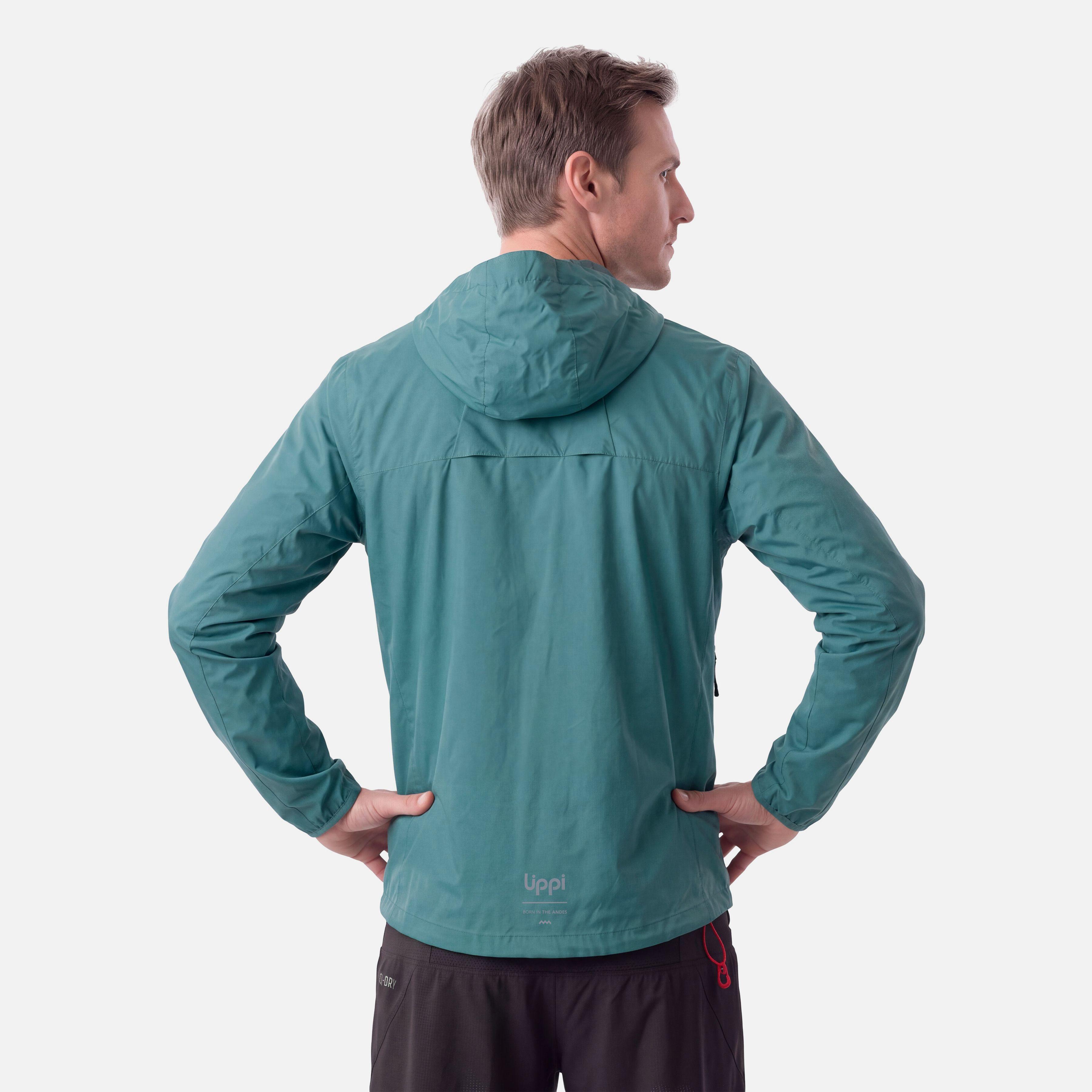 Chaqueta Hombre Nightfall SL Windbreaker Hoody Jacket Petroleo Claro Lippi V27-2