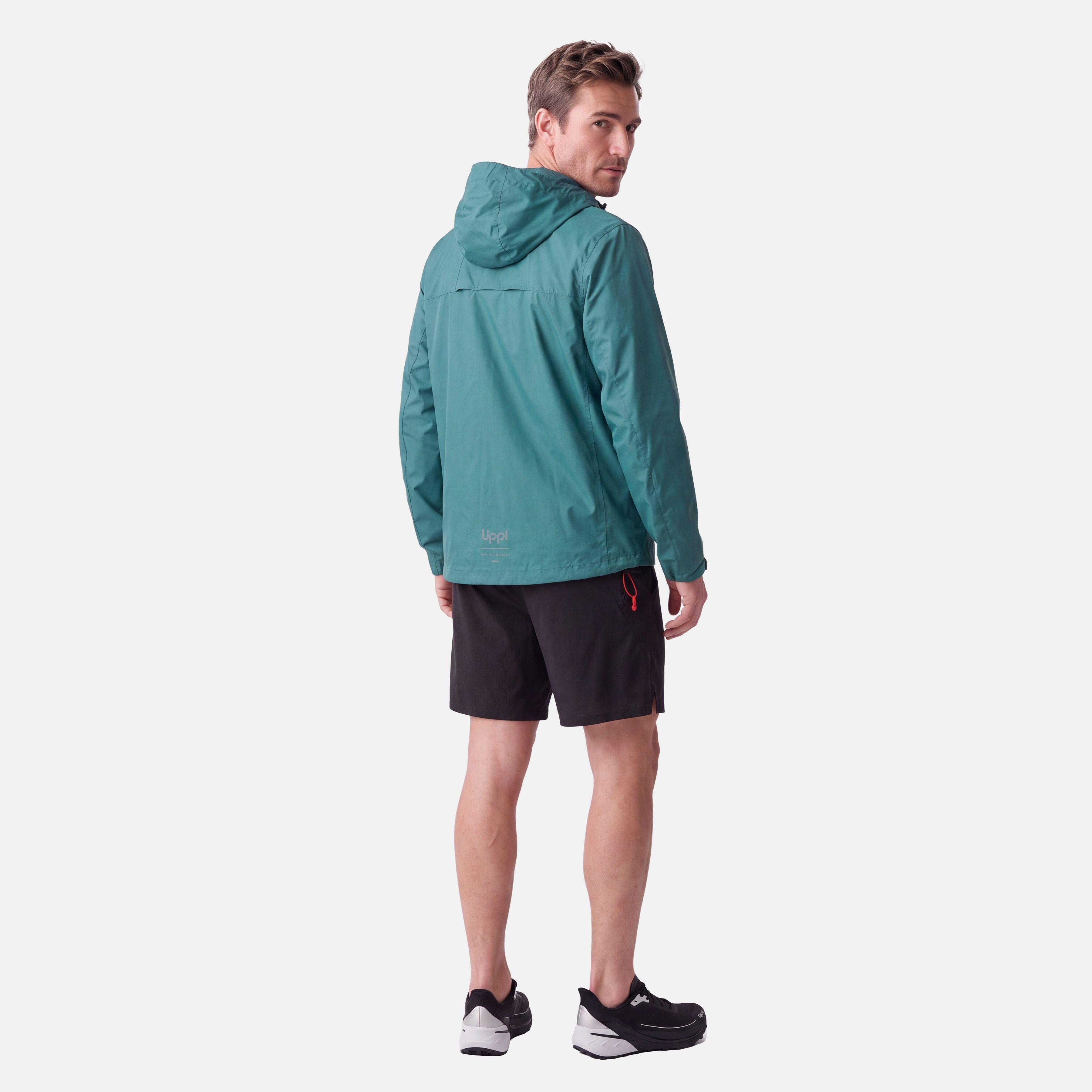 Chaqueta Hombre Nightfall SL Windbreaker Hoody Jacket Petroleo Claro Lippi V27-5