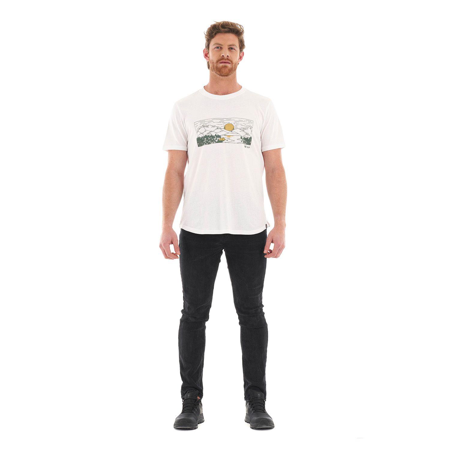Polera Hombre Dawn UV-Stop T-Shirt Blanco Lippi-7