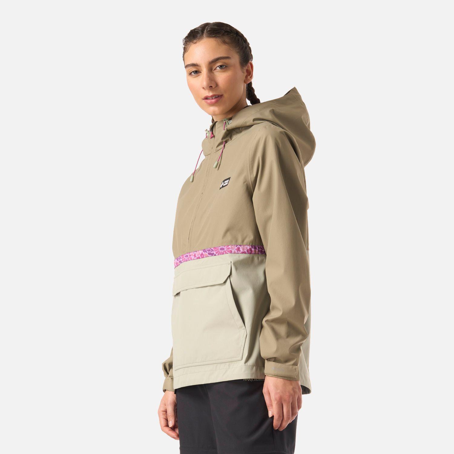 Chaqueta Mujer Viento Norte 14 Zip Verde Oliva Haka Honu V26-1