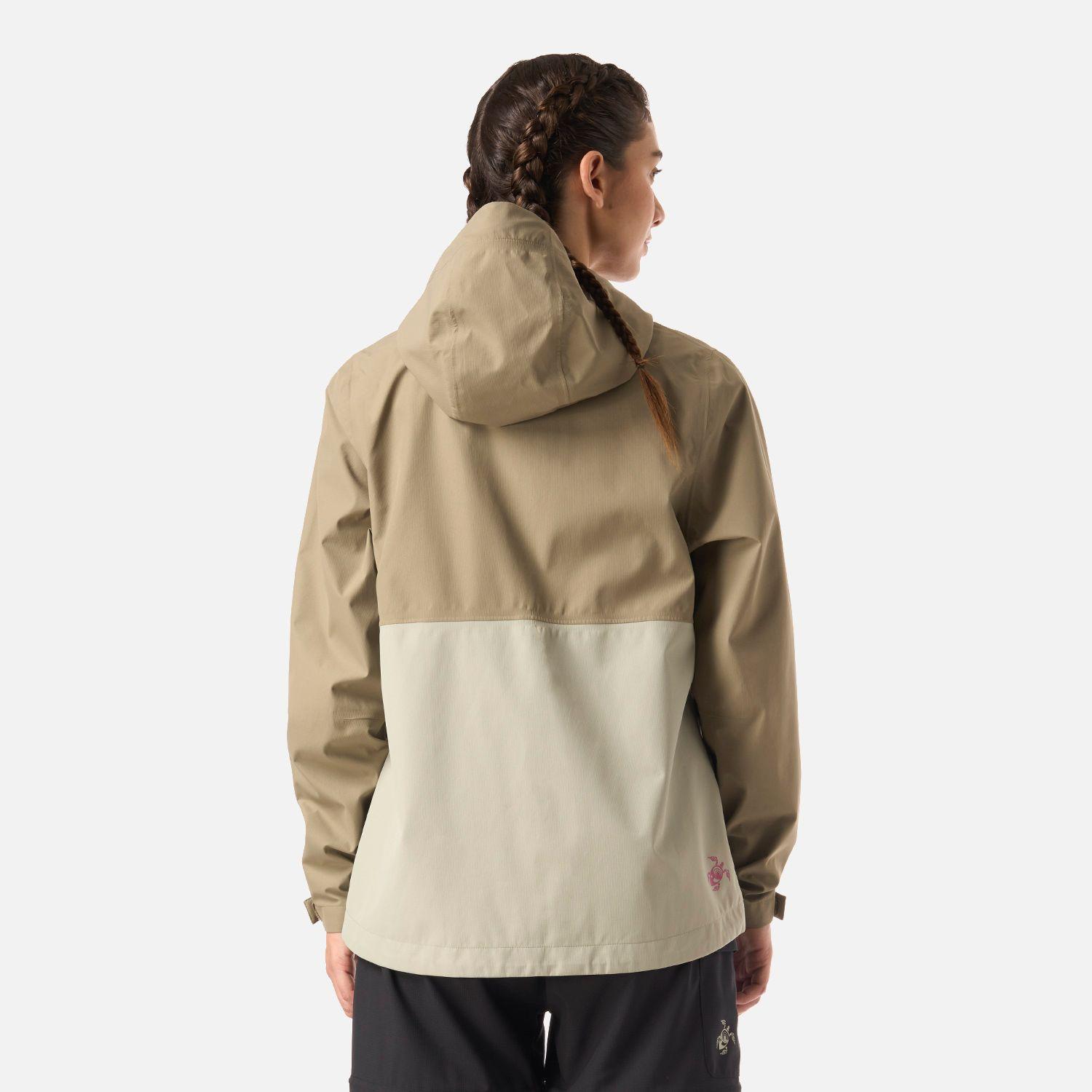 Chaqueta Mujer Viento Norte 14 Zip Verde Oliva Haka Honu V26-2
