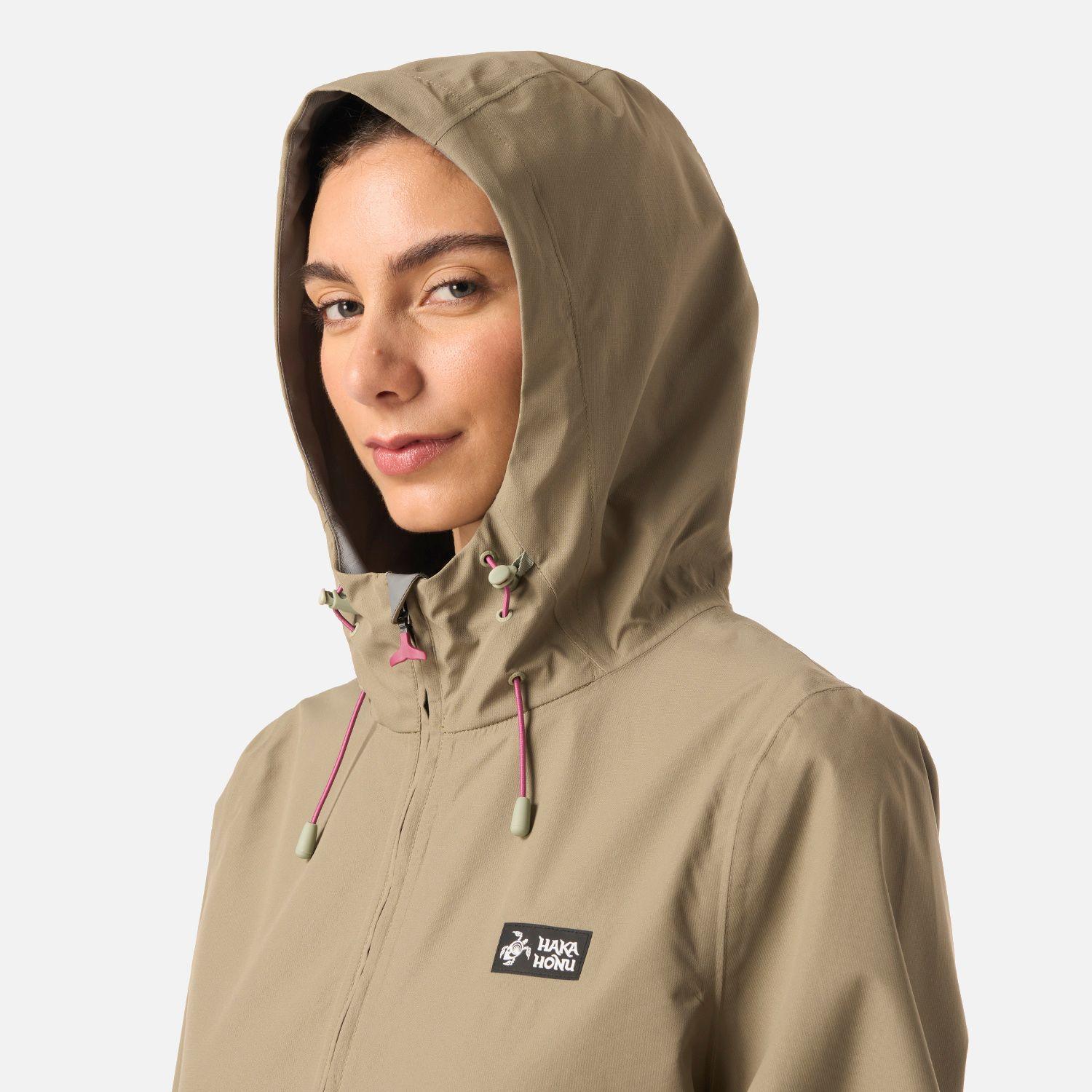 Chaqueta Mujer Viento Norte 14 Zip Verde Oliva Haka Honu V26-3