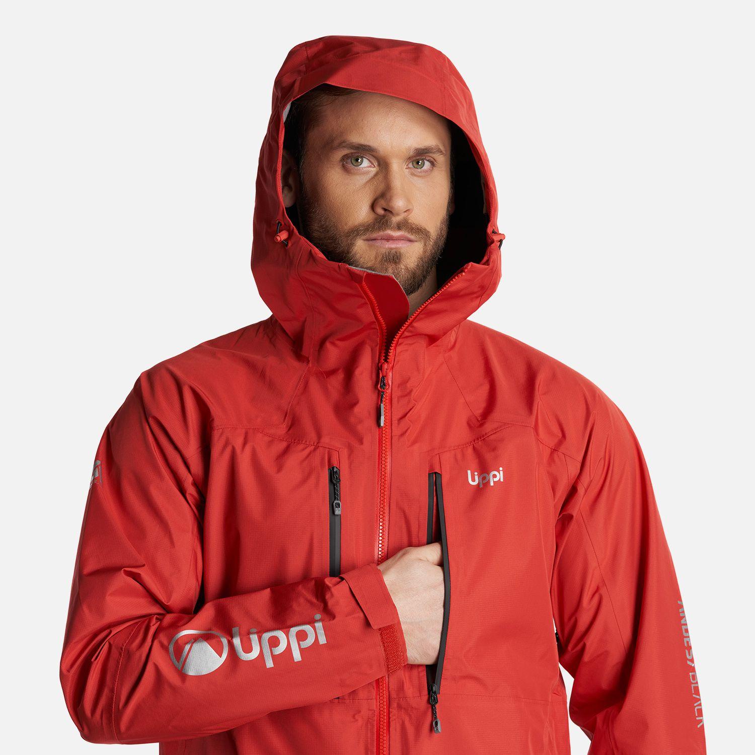 Chaqueta Hombre Granite B-Dry Hoody Jacket Rojo Lippi-4