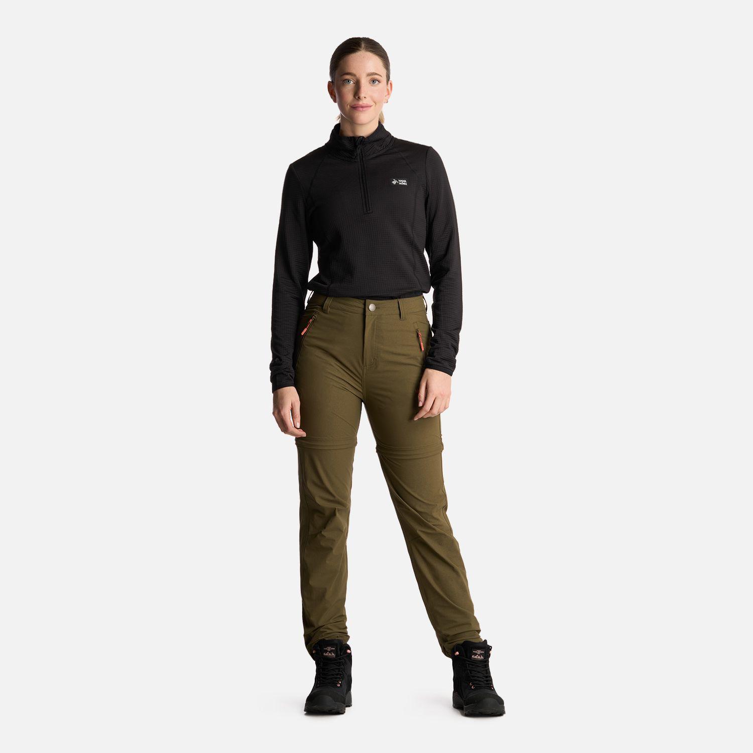 Pantalón Mujer Desmontalo Verde Musgo Haka Honu V25-7