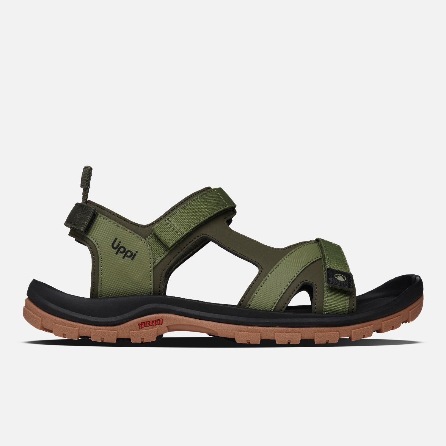 Sandalia Hombre Go Out Verde Lippi V26-0