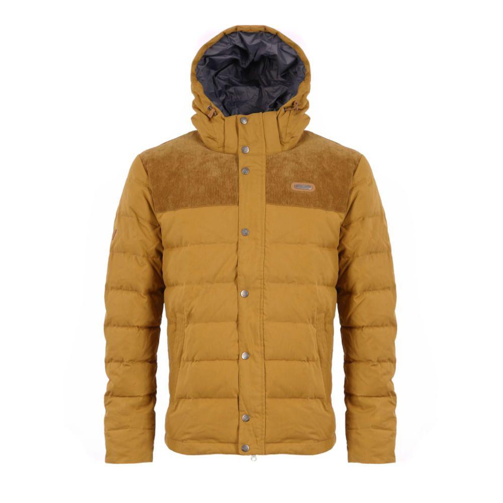 Chaqueta Hombre Kobuk Down Hoody Jacket Mostaza Oscuro Lippi-0