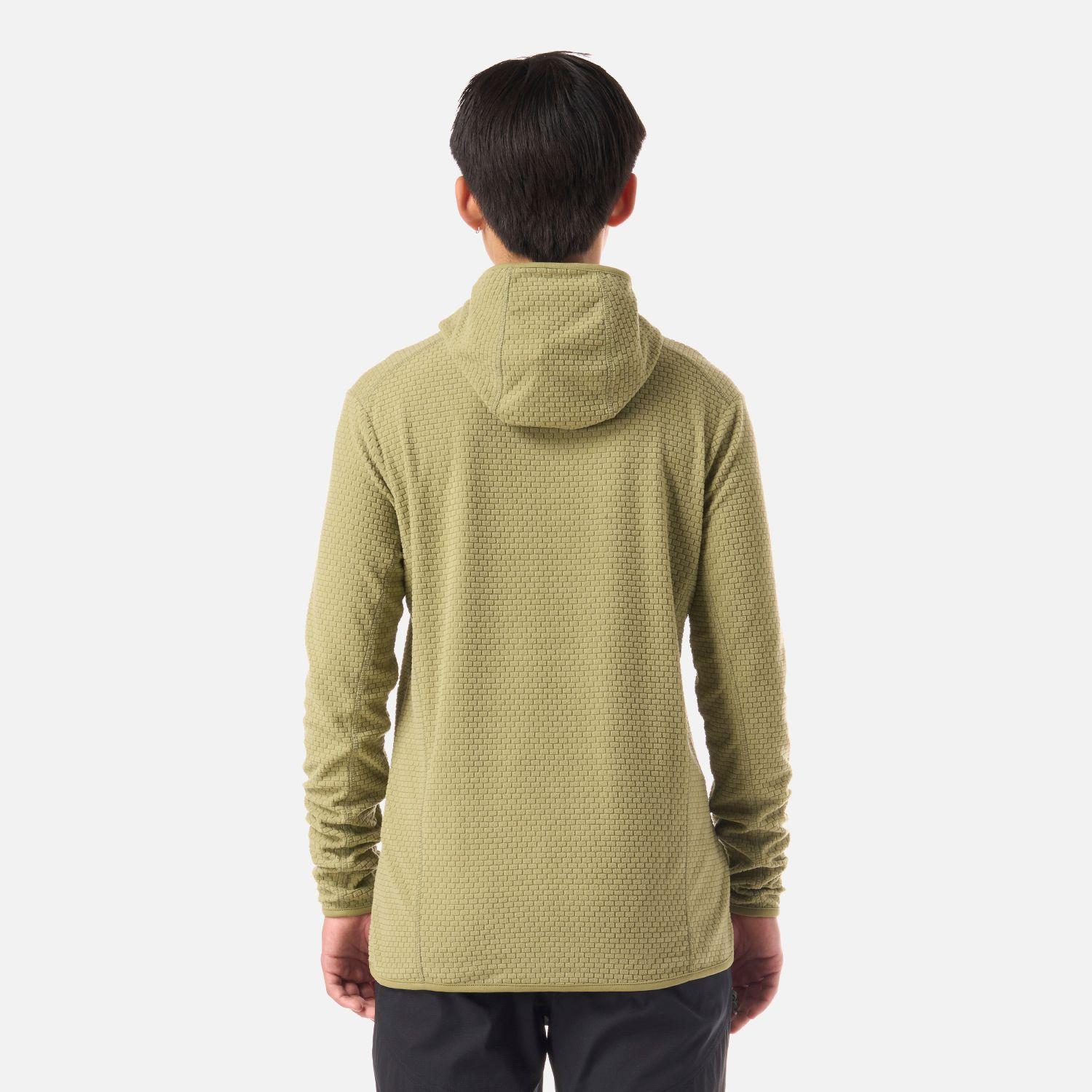Polerón Teen Boy Mild Nano-F 1/4 Zip Hoody Verde Lippi V26-2