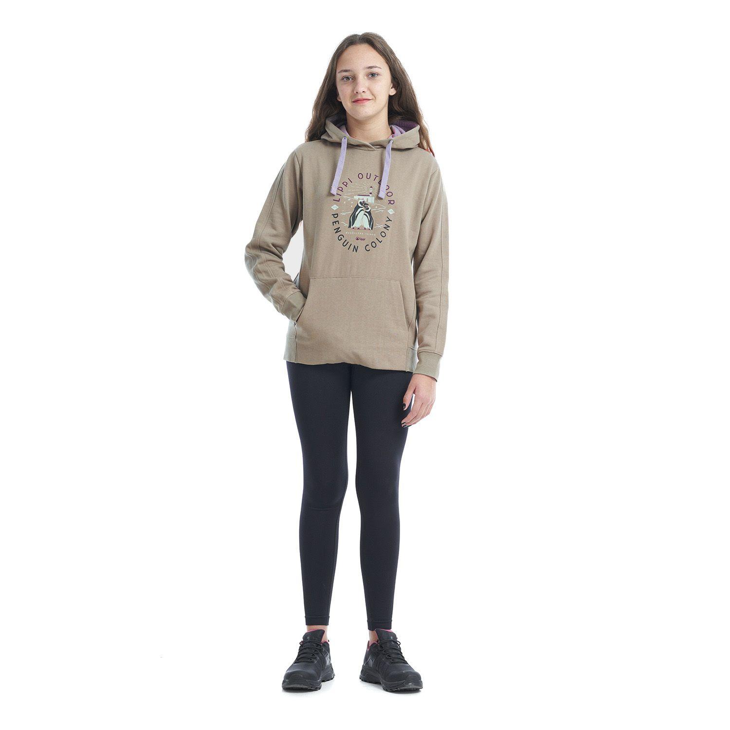 Poleron Teen Girl Insigne Hoody Sweatshirt Laurel Lippi-4