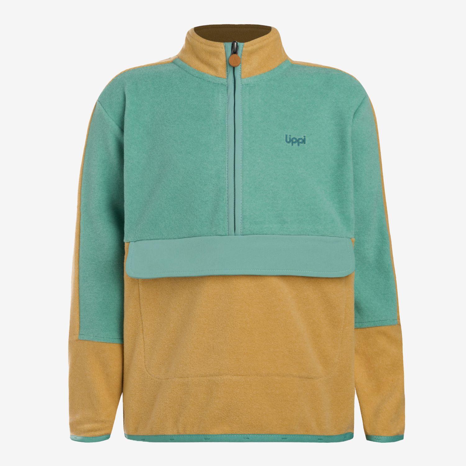 Polar Niño Fireplace 1/4 Zip Sweatshirt Camel Lippi-5