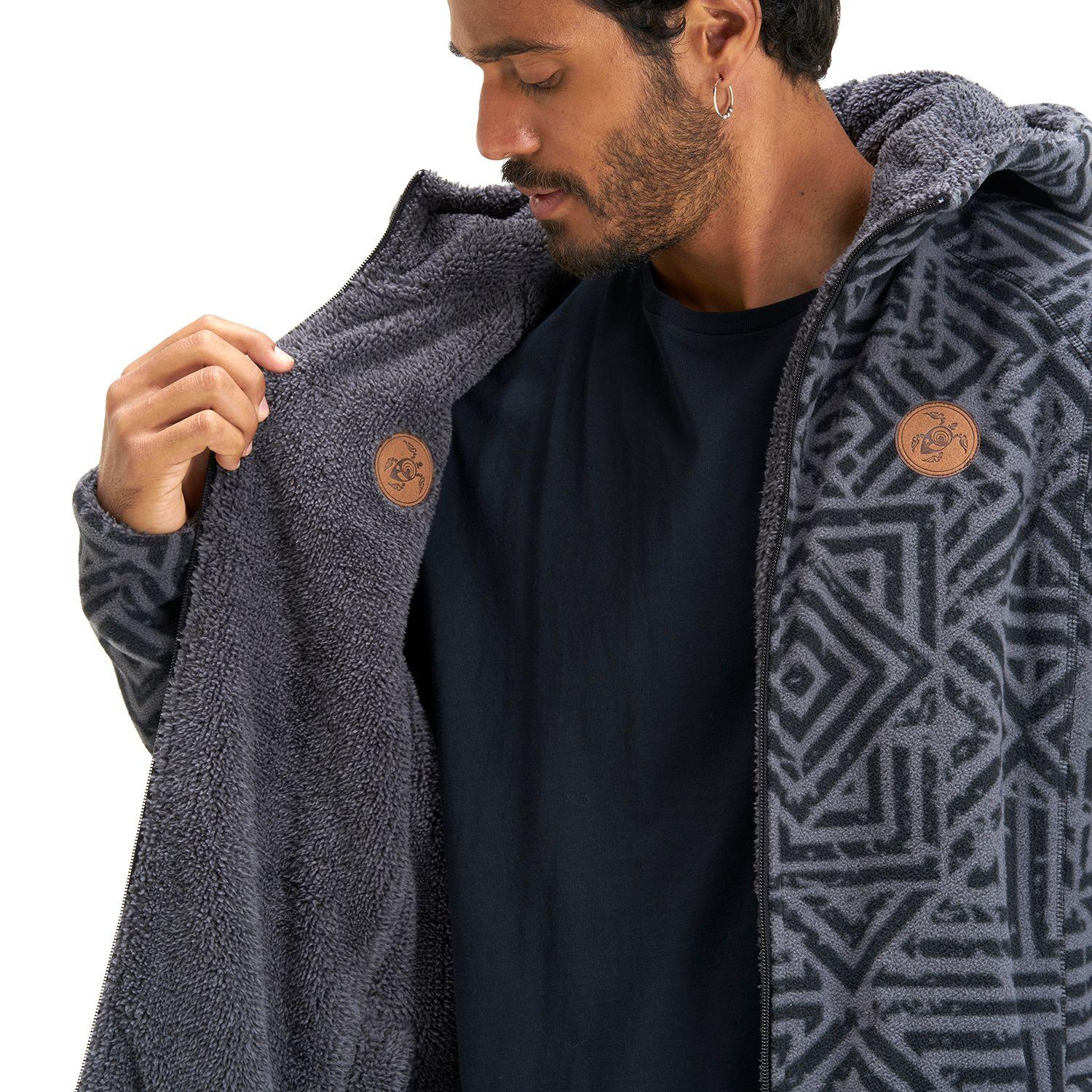Chaqueta Hombre Bi-polar Grafito Haka Honu-4