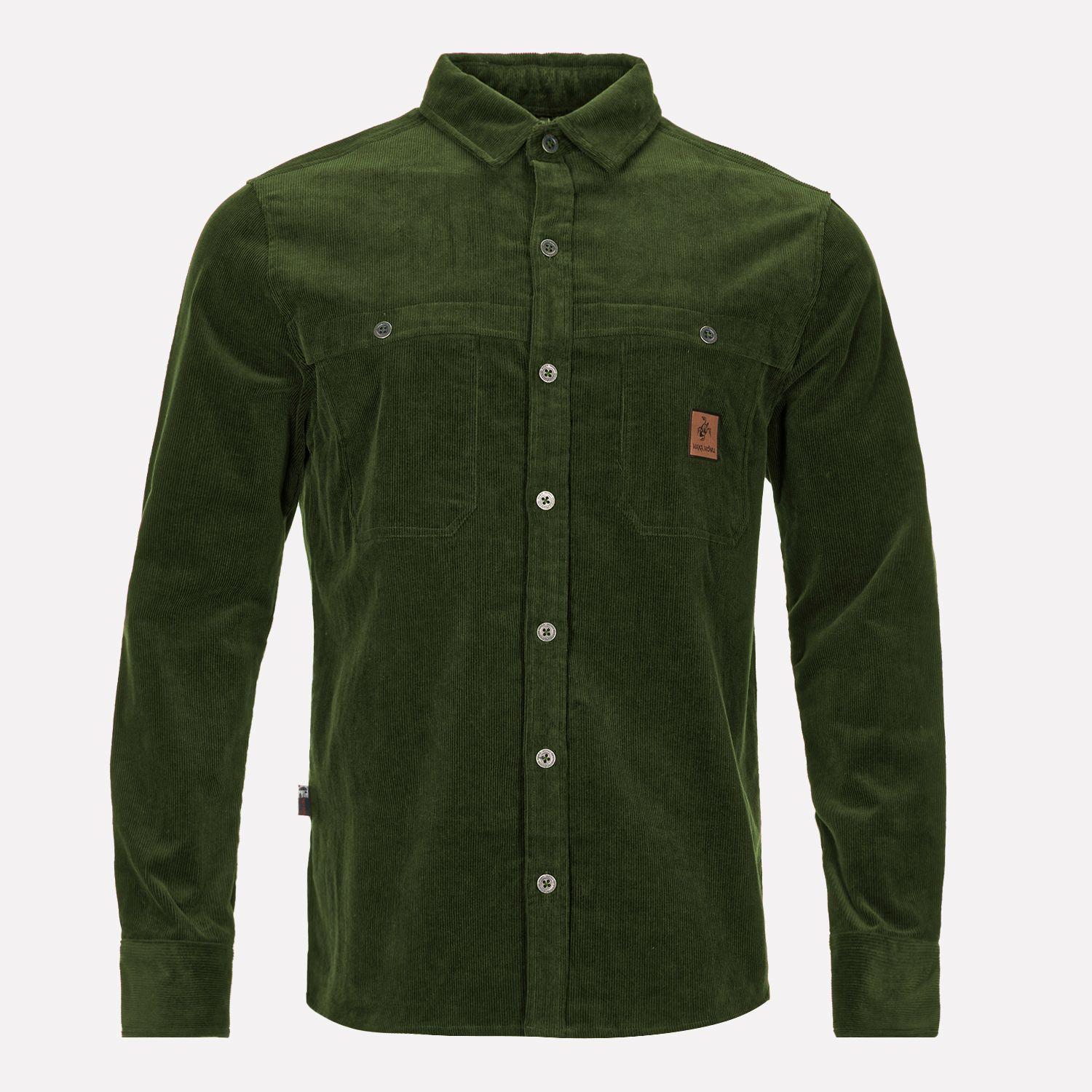Camisa Hombre Mermelada De Perla Verde Militar Haka Honu-0