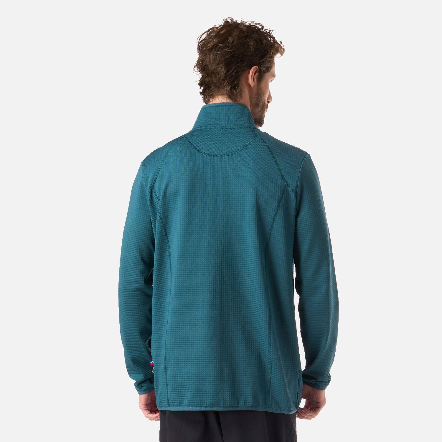 Polerón Hombre Taina Full Zip Petroleo Oscuro Haka Honu V26-2
