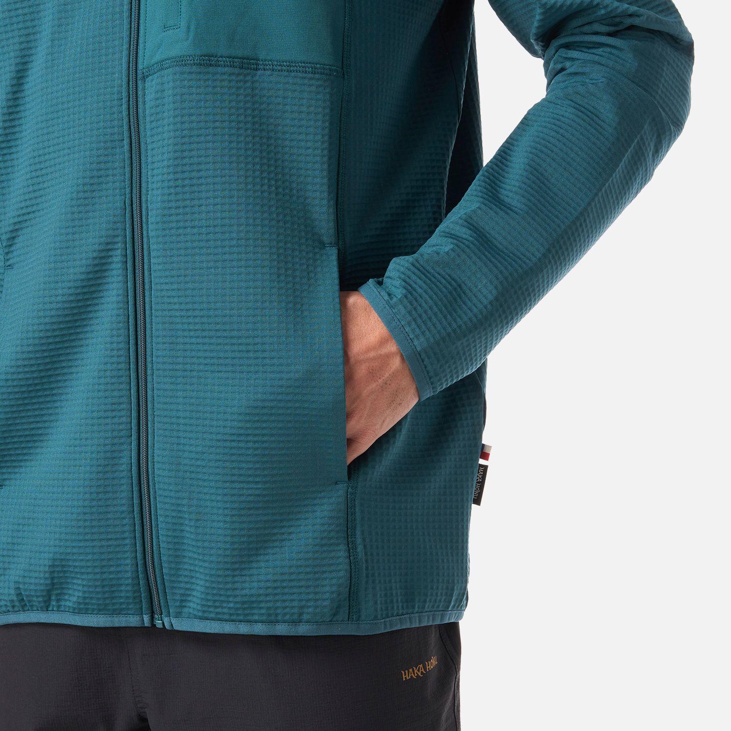 Polerón Hombre Taina Full Zip Petroleo Oscuro Haka Honu V26-4