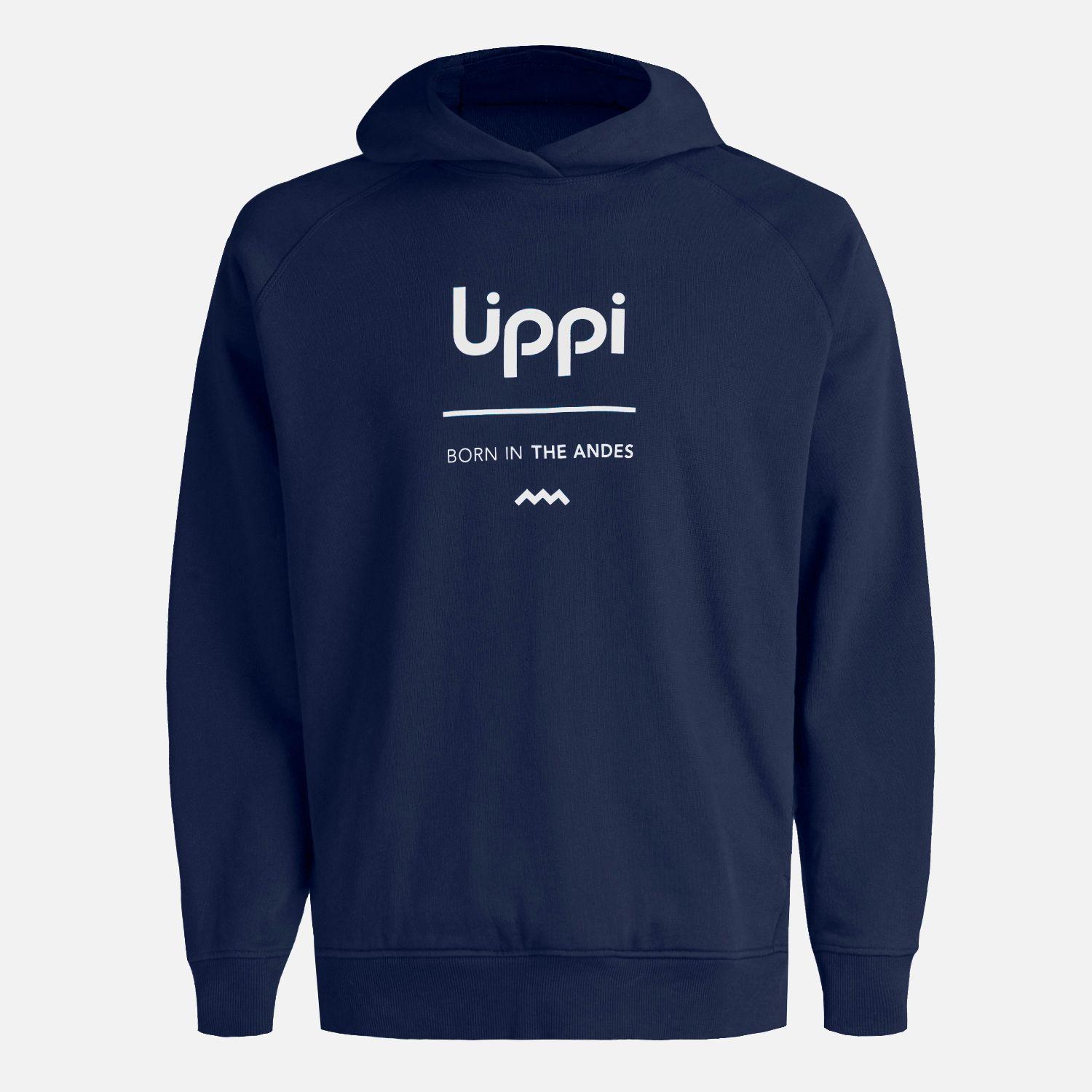 Polerón Hombre Insigne Sweatshirt Front Print Azul Lippi I25-6