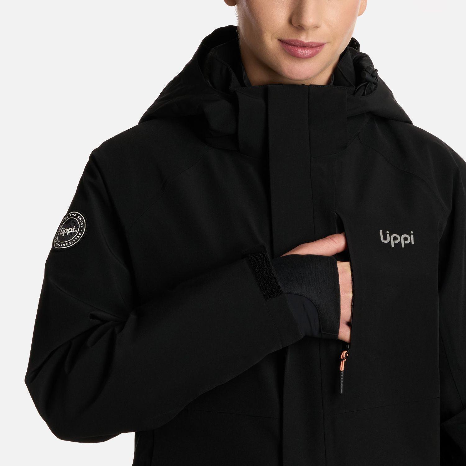 Chaqueta Mujer Andes B-Dry Hoody Jacket Negro Lippi I25-4