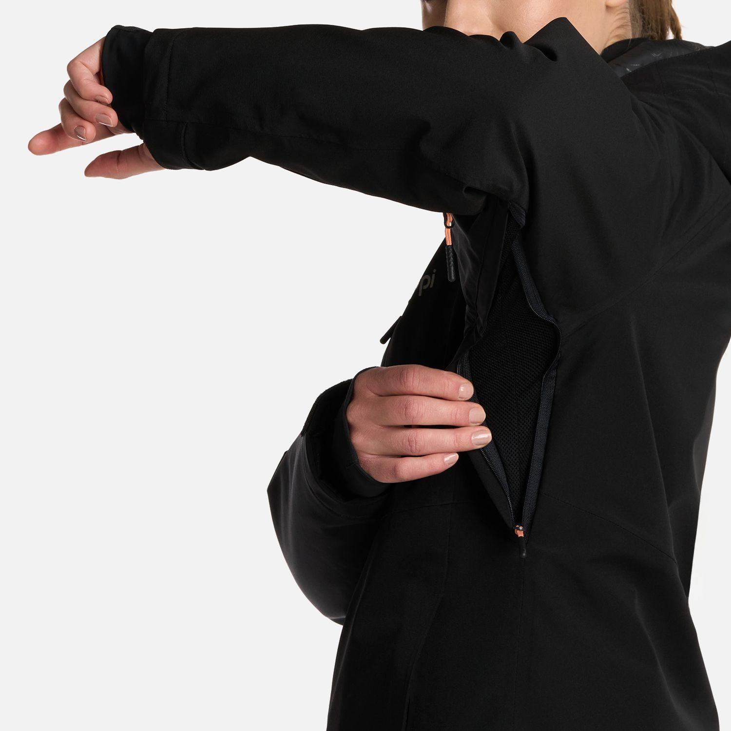 Chaqueta Mujer Andes B-Dry Hoody Jacket Negro Lippi I25-6