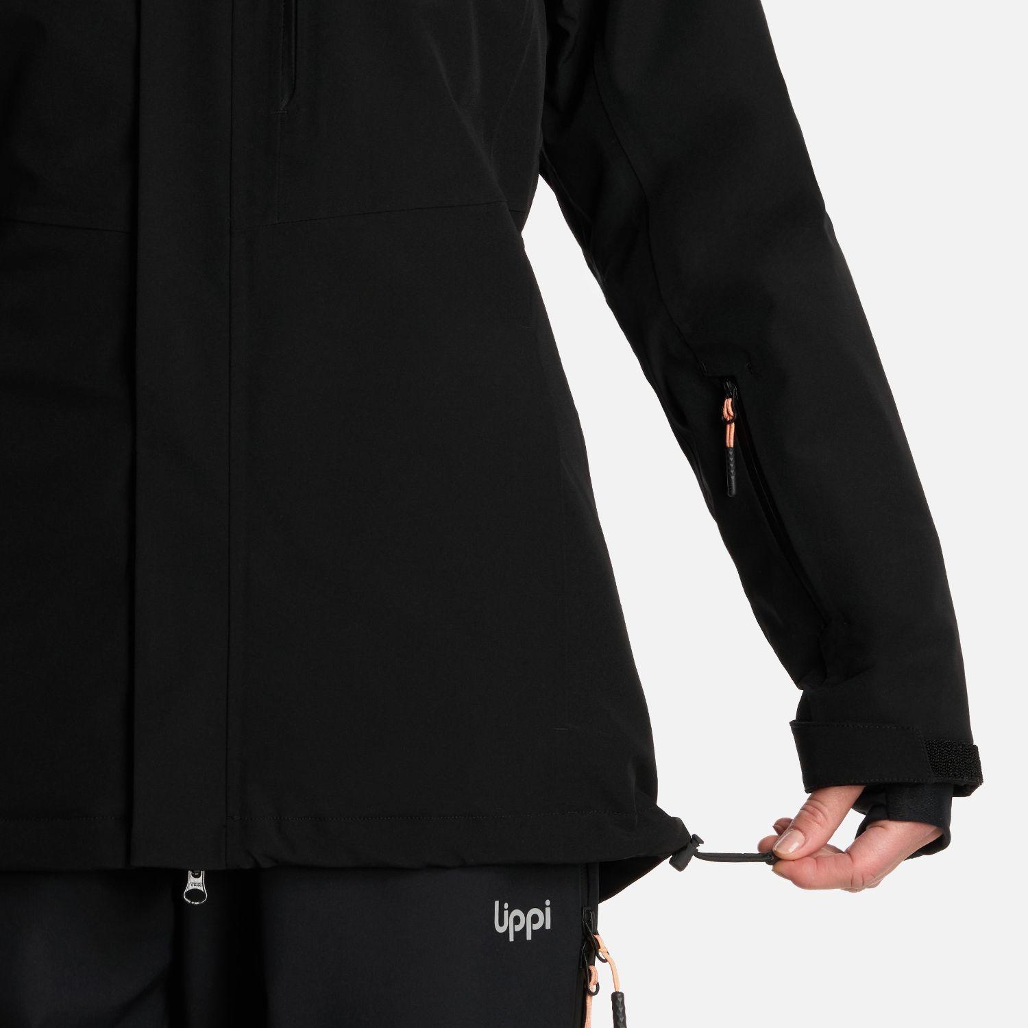 Chaqueta Mujer Andes B-Dry Hoody Jacket Negro Lippi I25-8