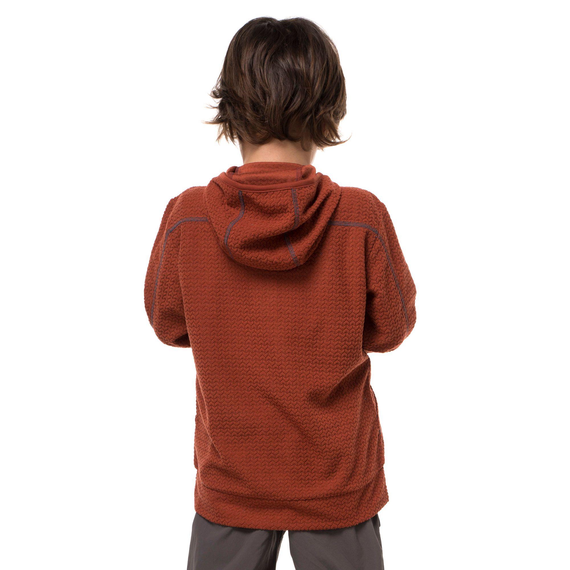 Poleron Niño Saltamontes Nano-F 1/4 Zip Hoody Azul Grisaceo Lippi-3