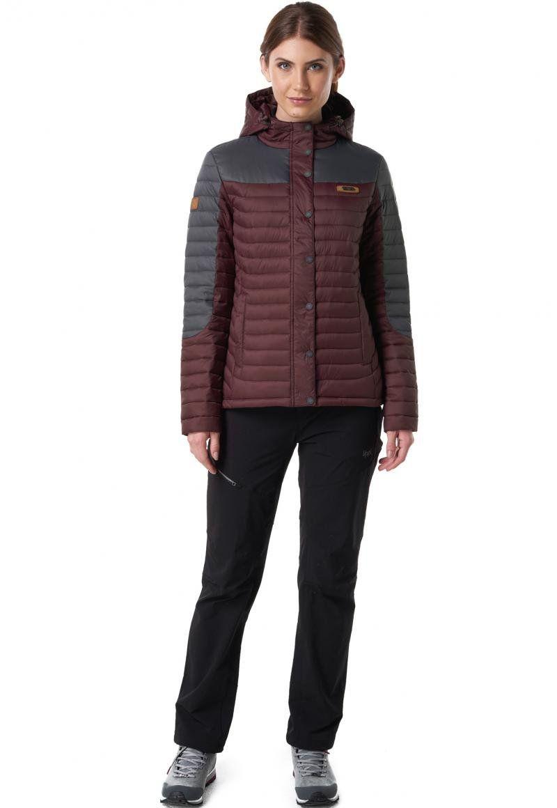 Chaqueta Mujer Bewarm Steam-Pro Hoody Jacket Uva / Grafito Lippi-6