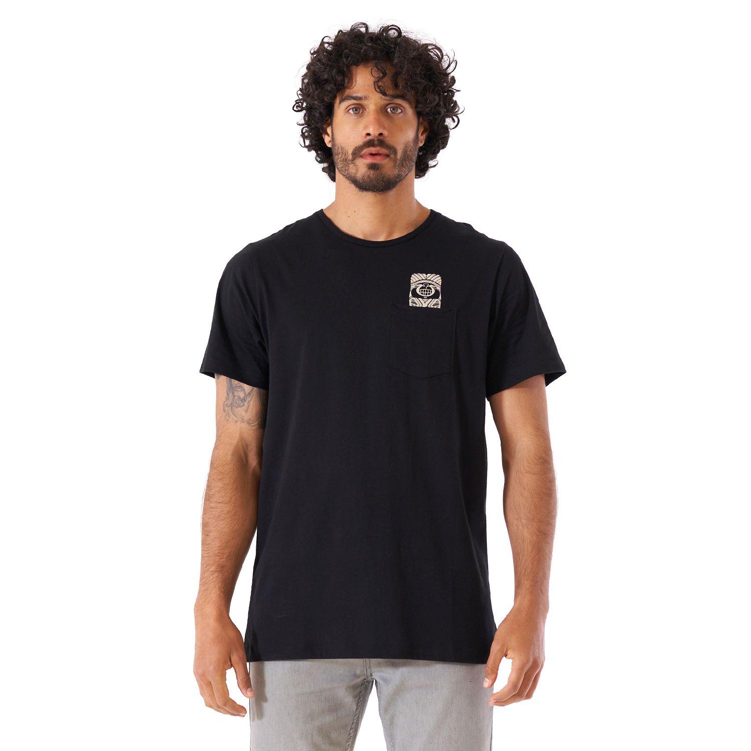 Polera Hombre Picaron Negro Haka Honu-0