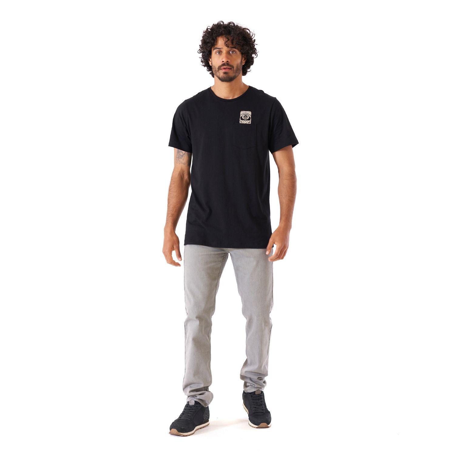 Polera Hombre Picaron Negro Haka Honu-5