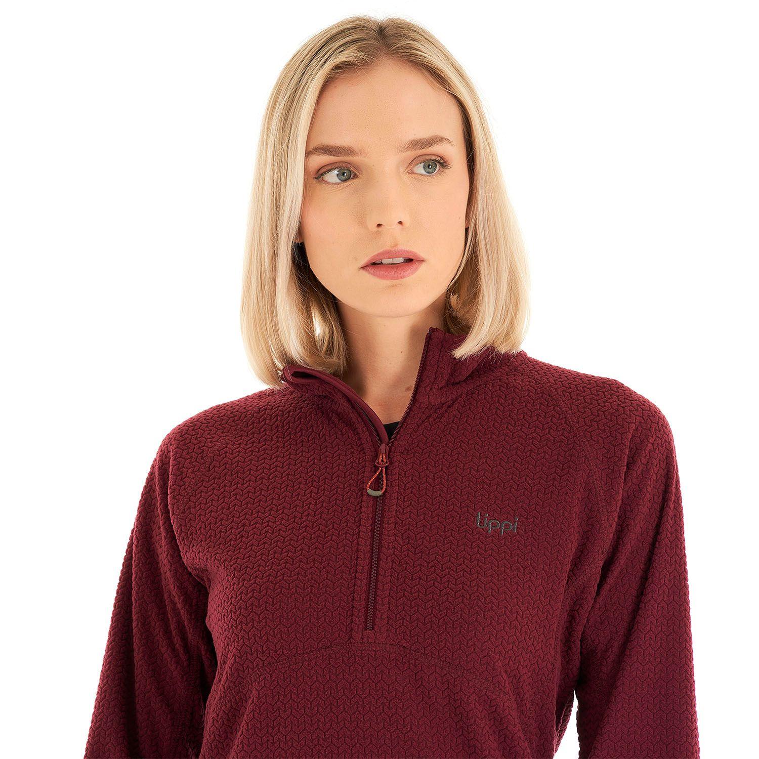 Poleron Mujer Jacaranda Nano-F 14 Zip Frambuesa Lippi-6