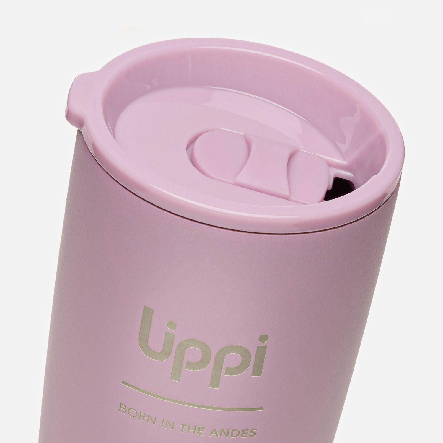 Botella Light Steel Tumbler 600 ml Rosa Oscuro Lippi V26-2