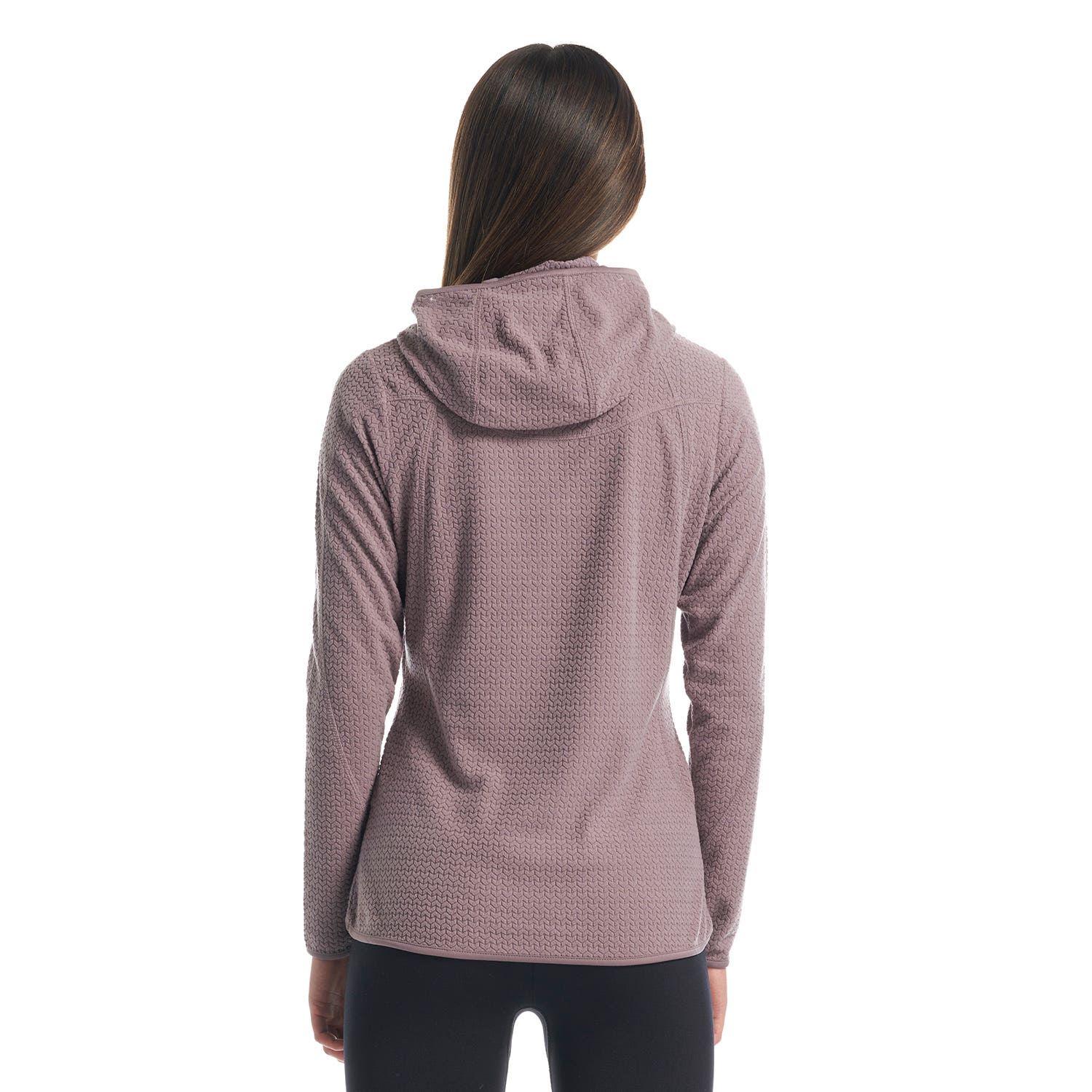 Poleron Mujer Jacaranda Nano-F 14 Zip Hoody Lila Lippi V23-5