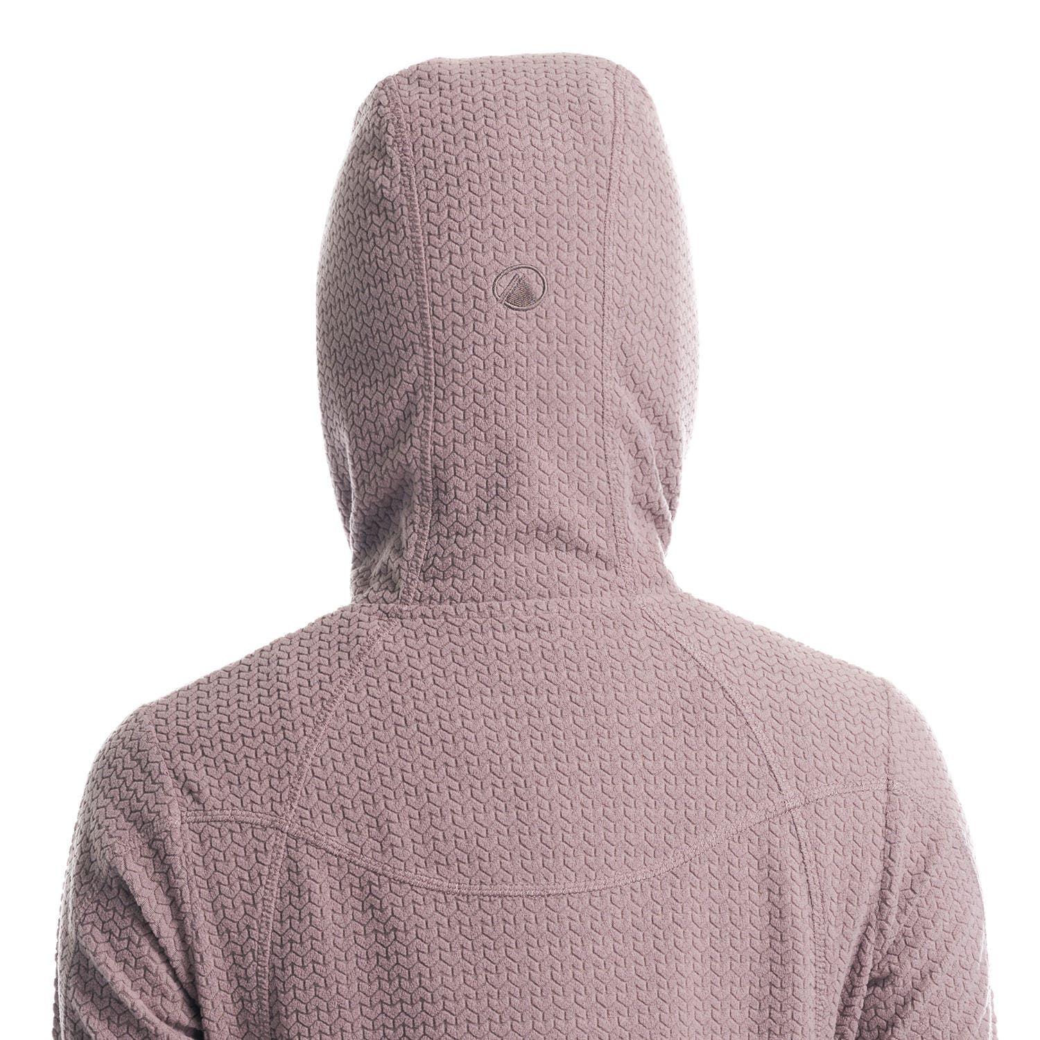 Poleron Mujer Jacaranda Nano-F 14 Zip Hoody Lila Lippi V23-7