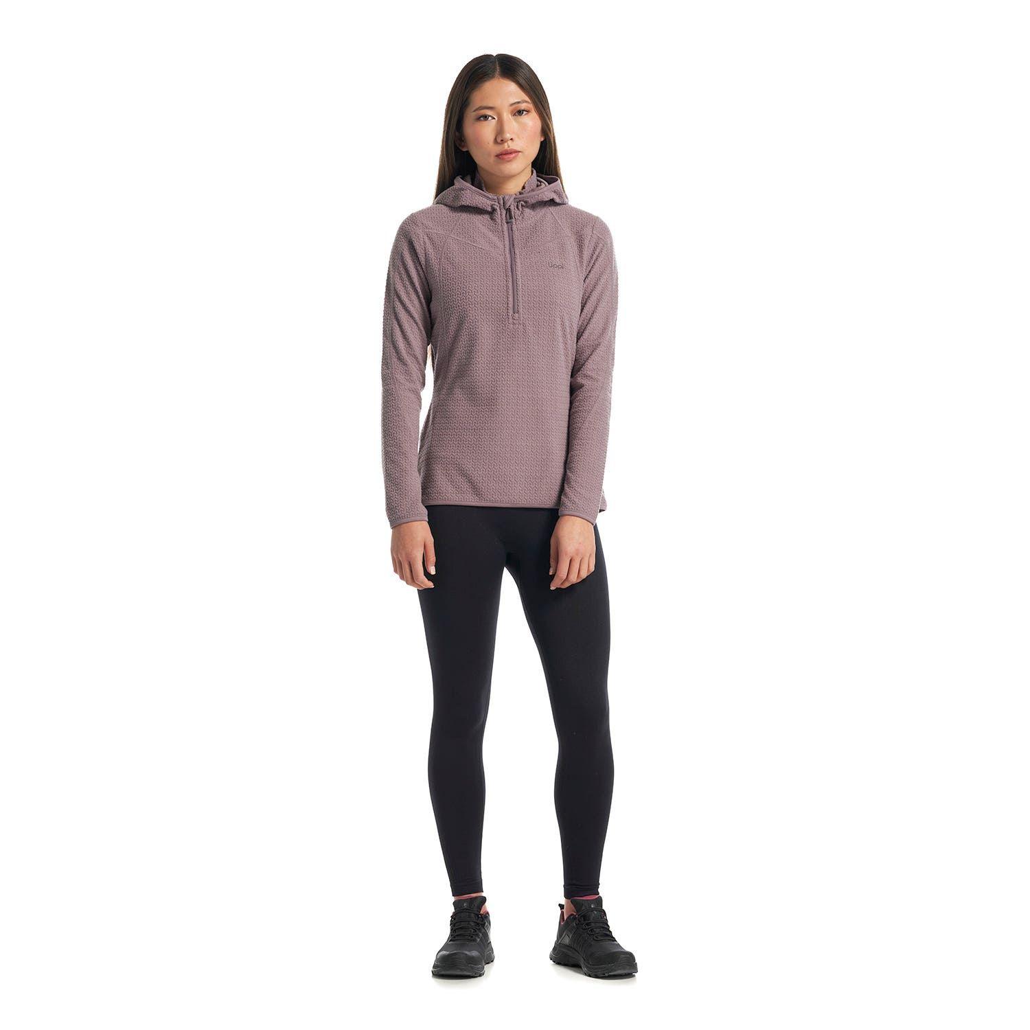 Poleron Mujer Jacaranda Nano-F 14 Zip Hoody Lila Lippi V23-8