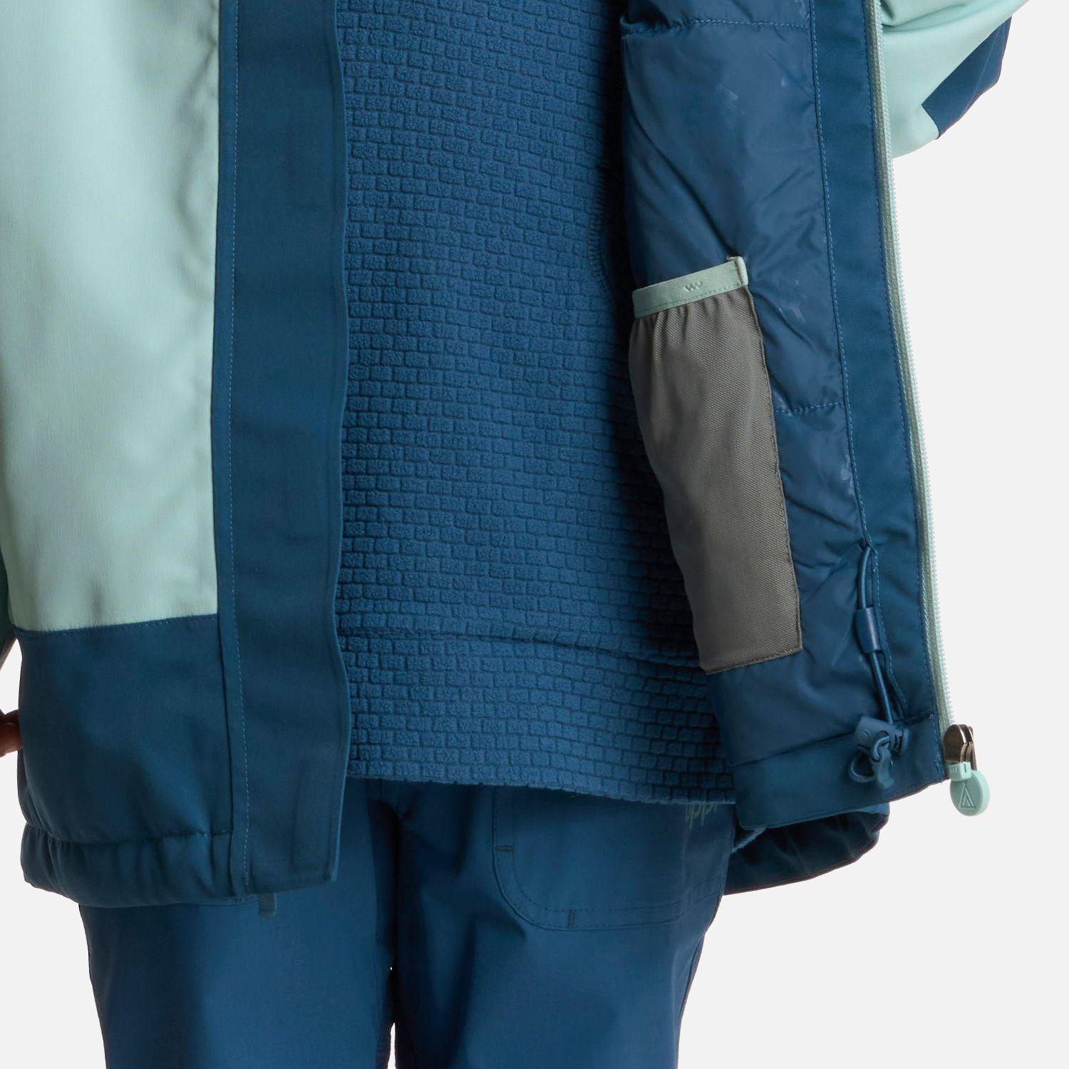 Chaqueta Niño Andes B-dry Hoody Jacket Azul Piedra Lippi-6