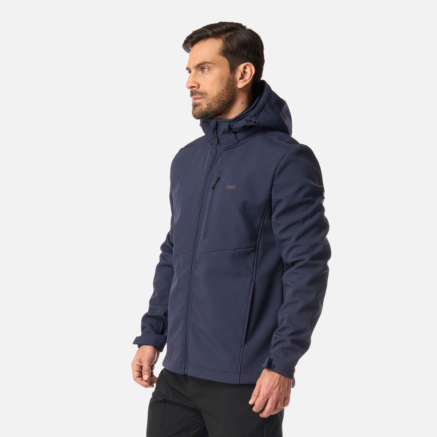Chaqueta Hombre Macaya Softshell Hoody Jacket Azul Marino Lippi-1