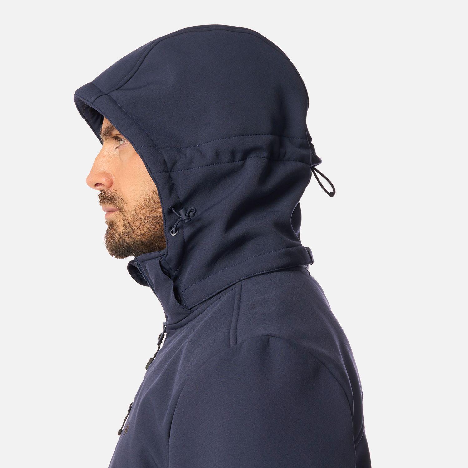 Chaqueta Hombre Macaya Softshell Hoody Jacket Azul Marino Lippi-7