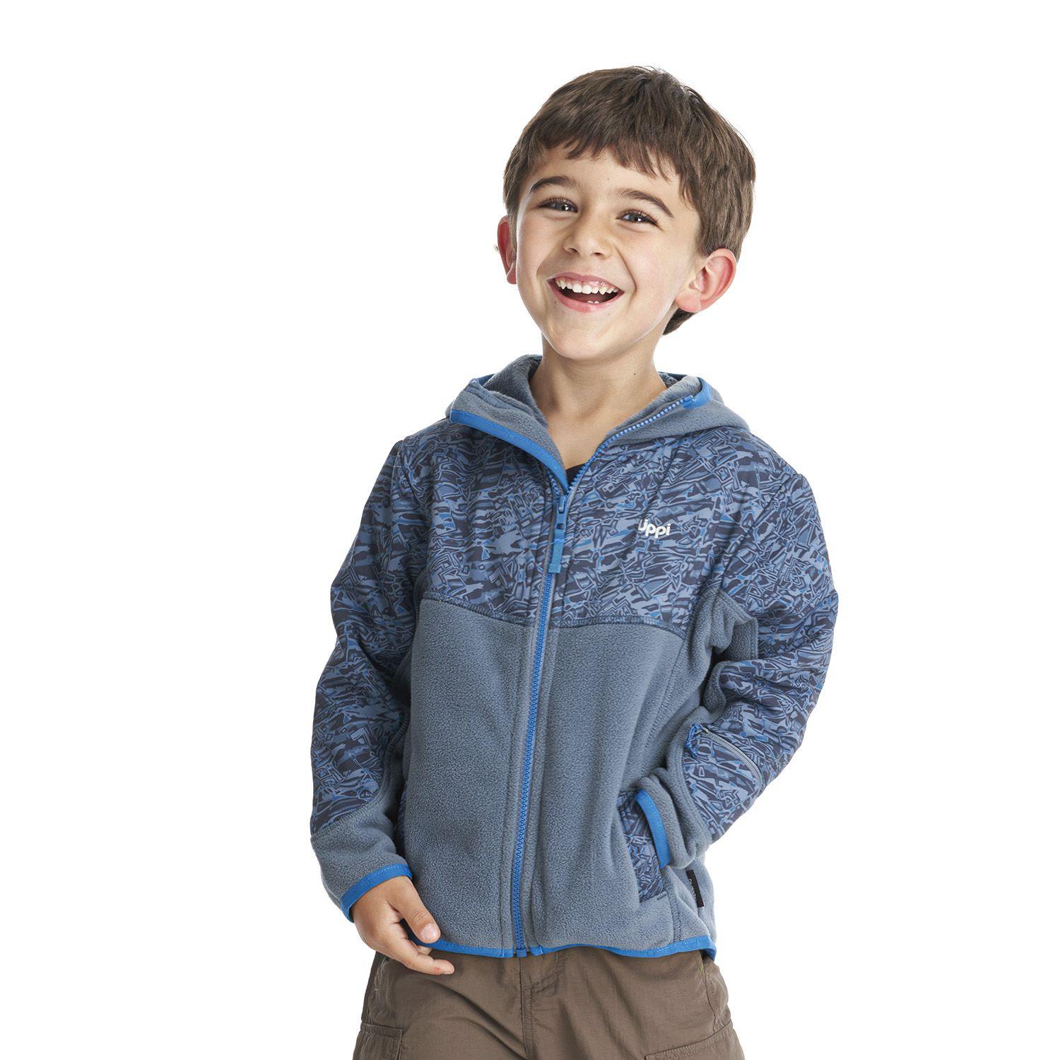 Chaqueta Niño Grillo Therm-Pro Hoody Jacket Celeste Oscuro Lippi-1