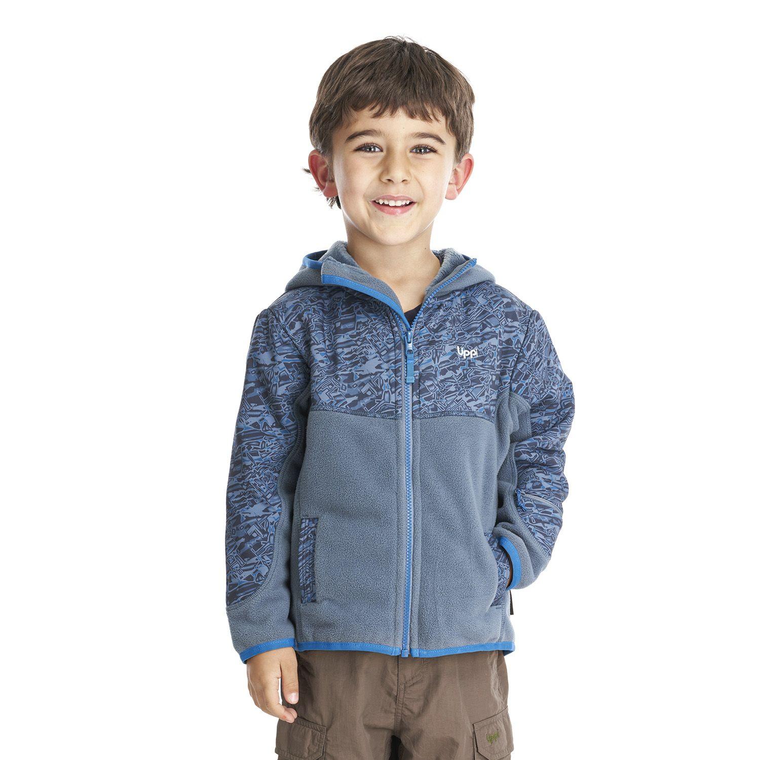 Chaqueta Niño Grillo Therm-Pro Hoody Jacket Celeste Oscuro Lippi-2