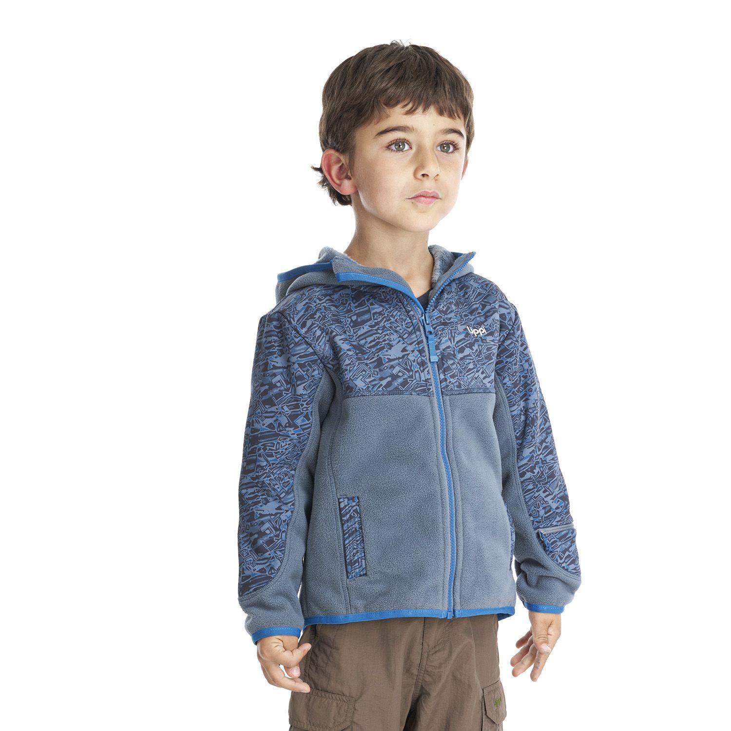 Chaqueta Niño Grillo Therm-Pro Hoody Jacket Celeste Oscuro Lippi-3