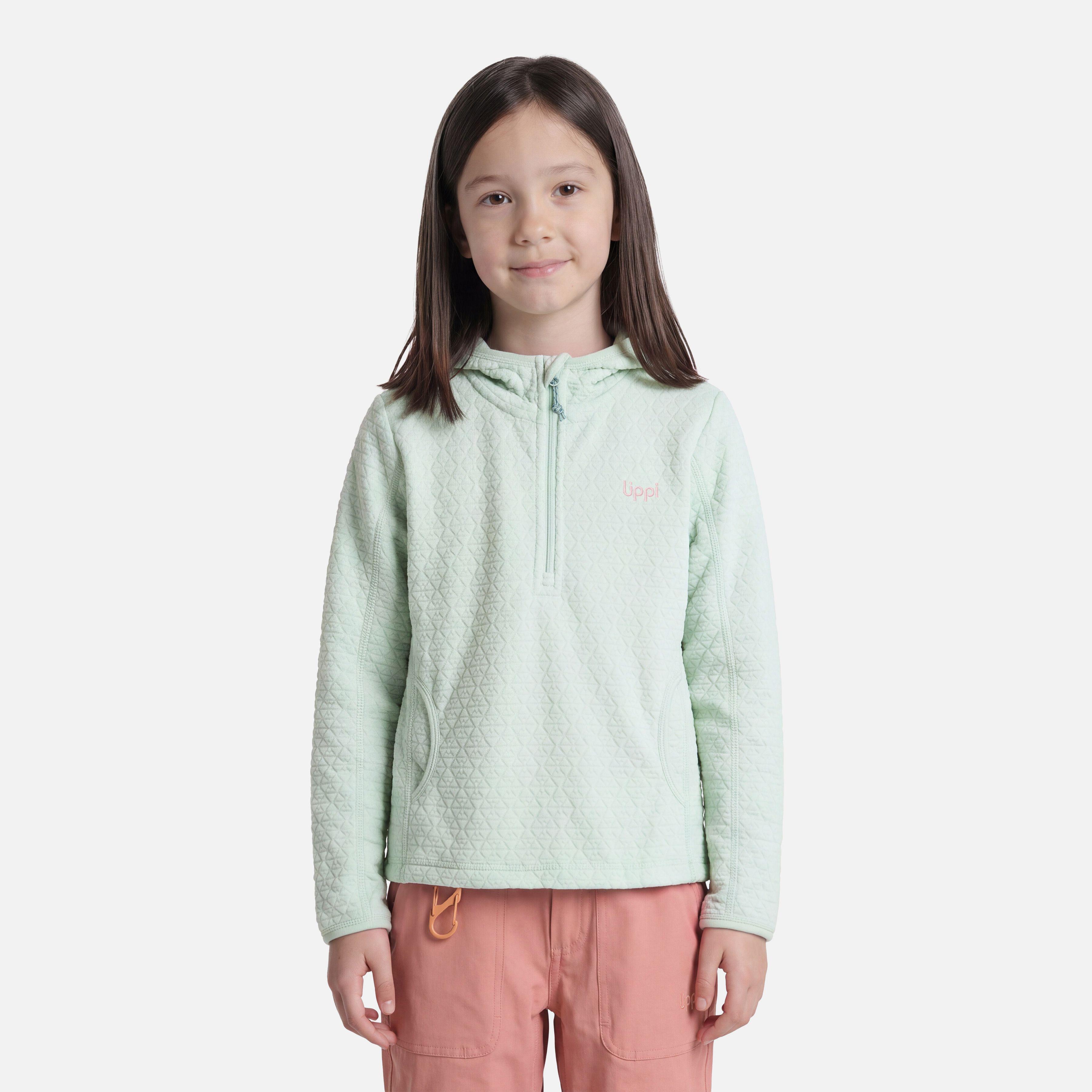 Polerón Niña Saltamontes Nano-F 1/4 Zip Hoody Jade Lippi V27-0