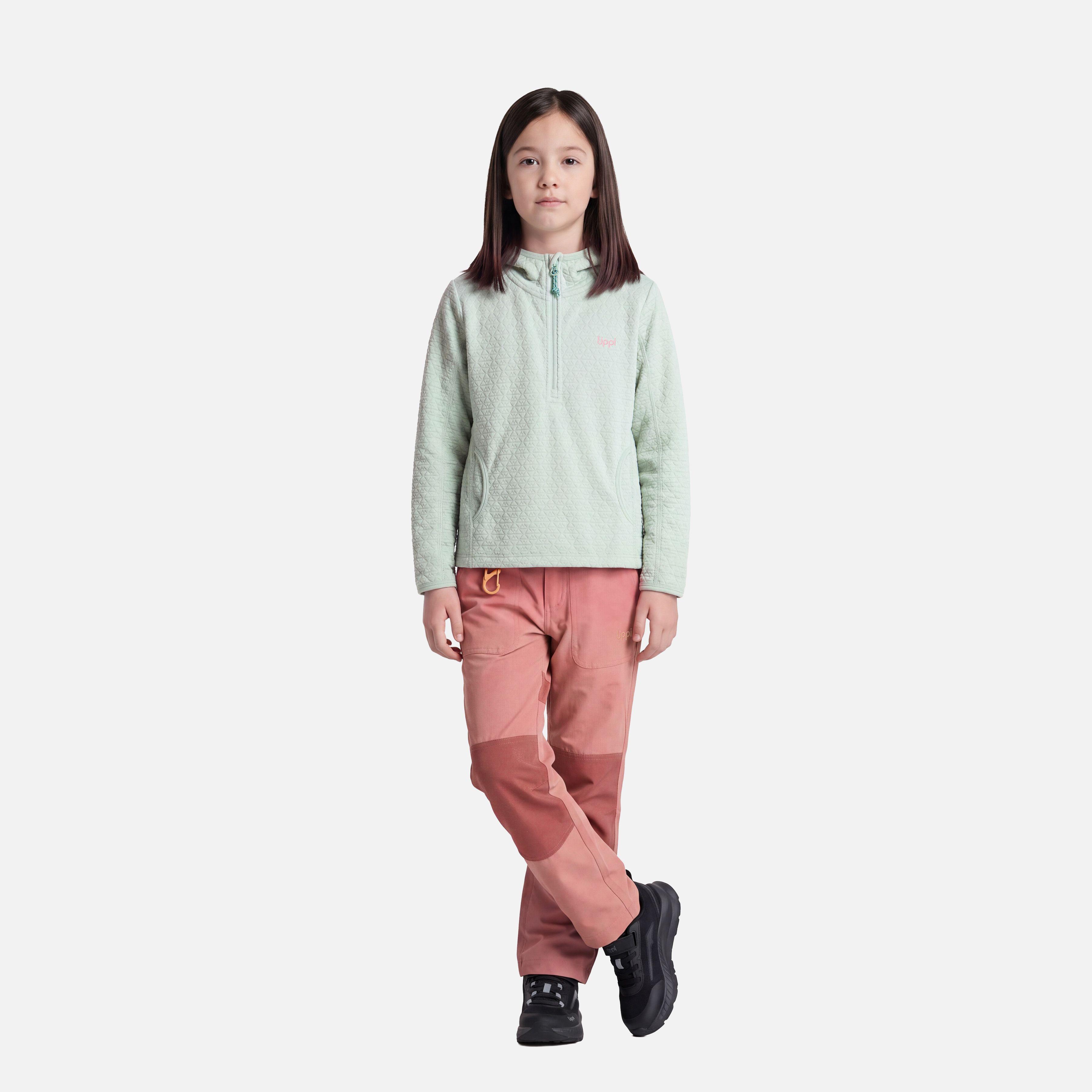 Polerón Niña Saltamontes Nano-F 1/4 Zip Hoody Jade Lippi V27-2