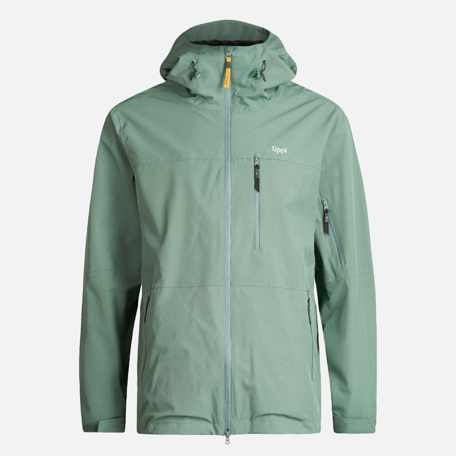 Chaqueta Hombre Sierra Nevada B-Dry Light Hoody Jacket Verde Botella Lippi-0
