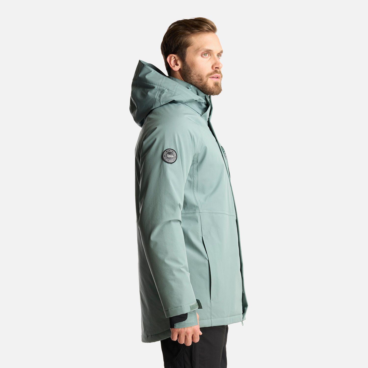 Chaqueta Hombre Andes B-Dry Hoody Jacket Jade Oscuro Lippi-2