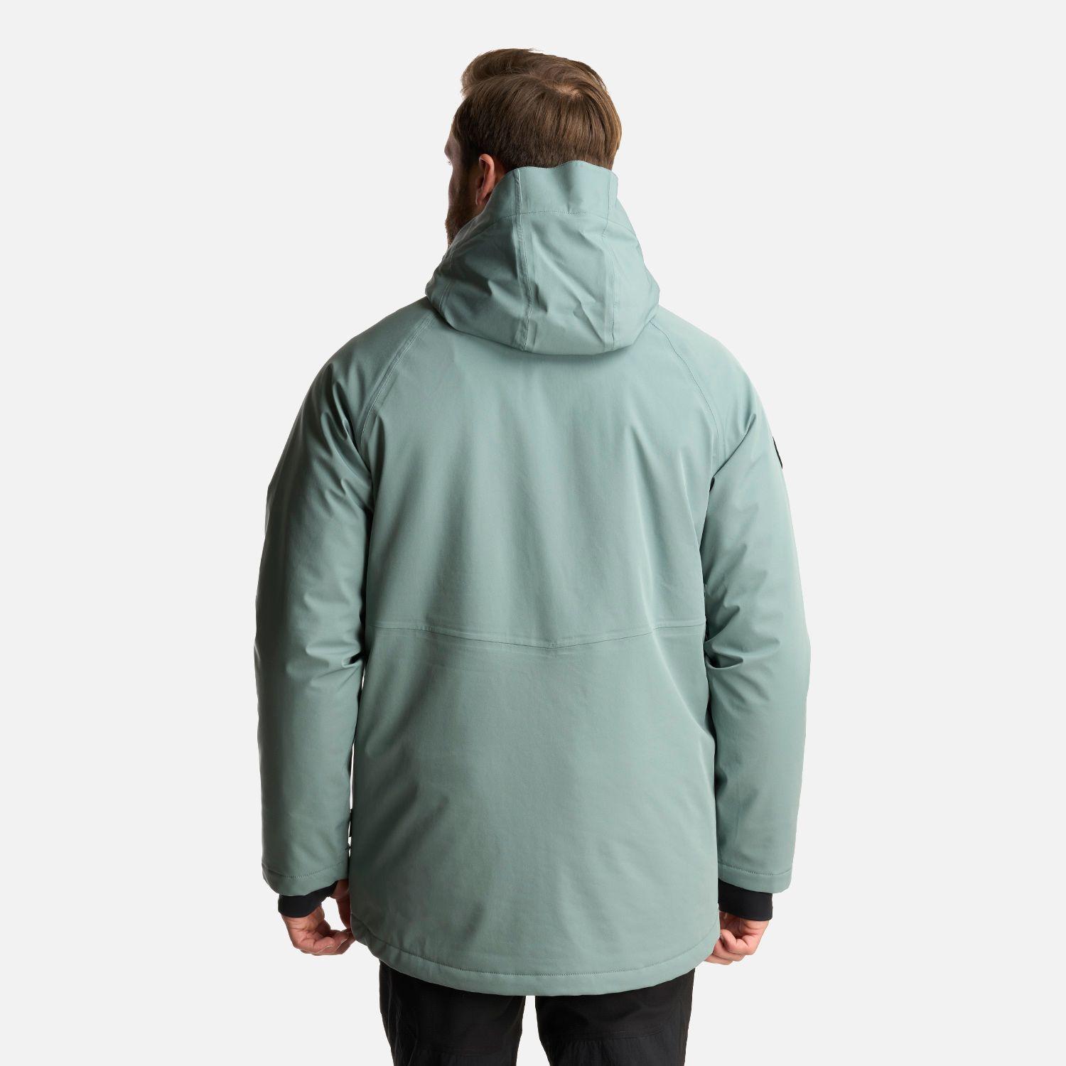 Chaqueta Hombre Andes B-Dry Hoody Jacket Jade Oscuro Lippi-3
