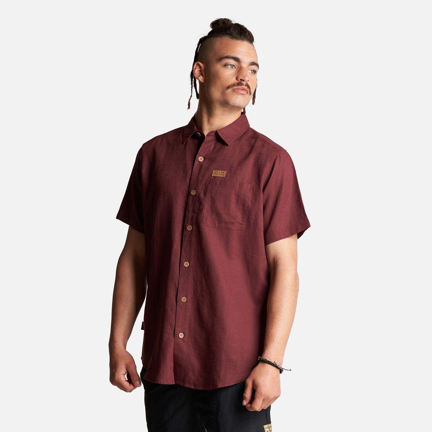 Camisa Hombre Linaje Burdeo Haka Honu-2